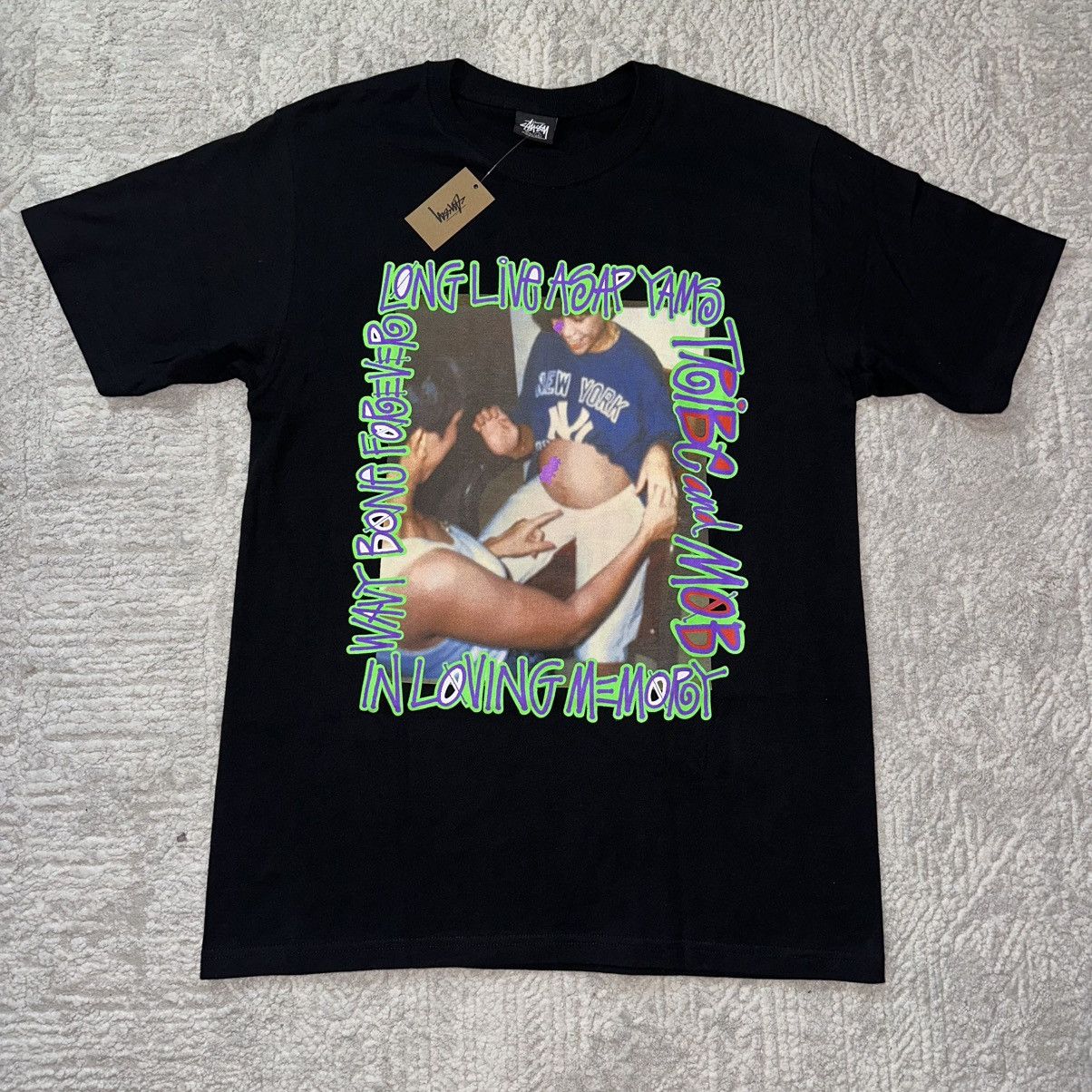 A$AP Rocky × Stussy Stussy A$AP Yams Day T-shirt Size US M / EU 48-50 / 2 - 1 Thumbnail