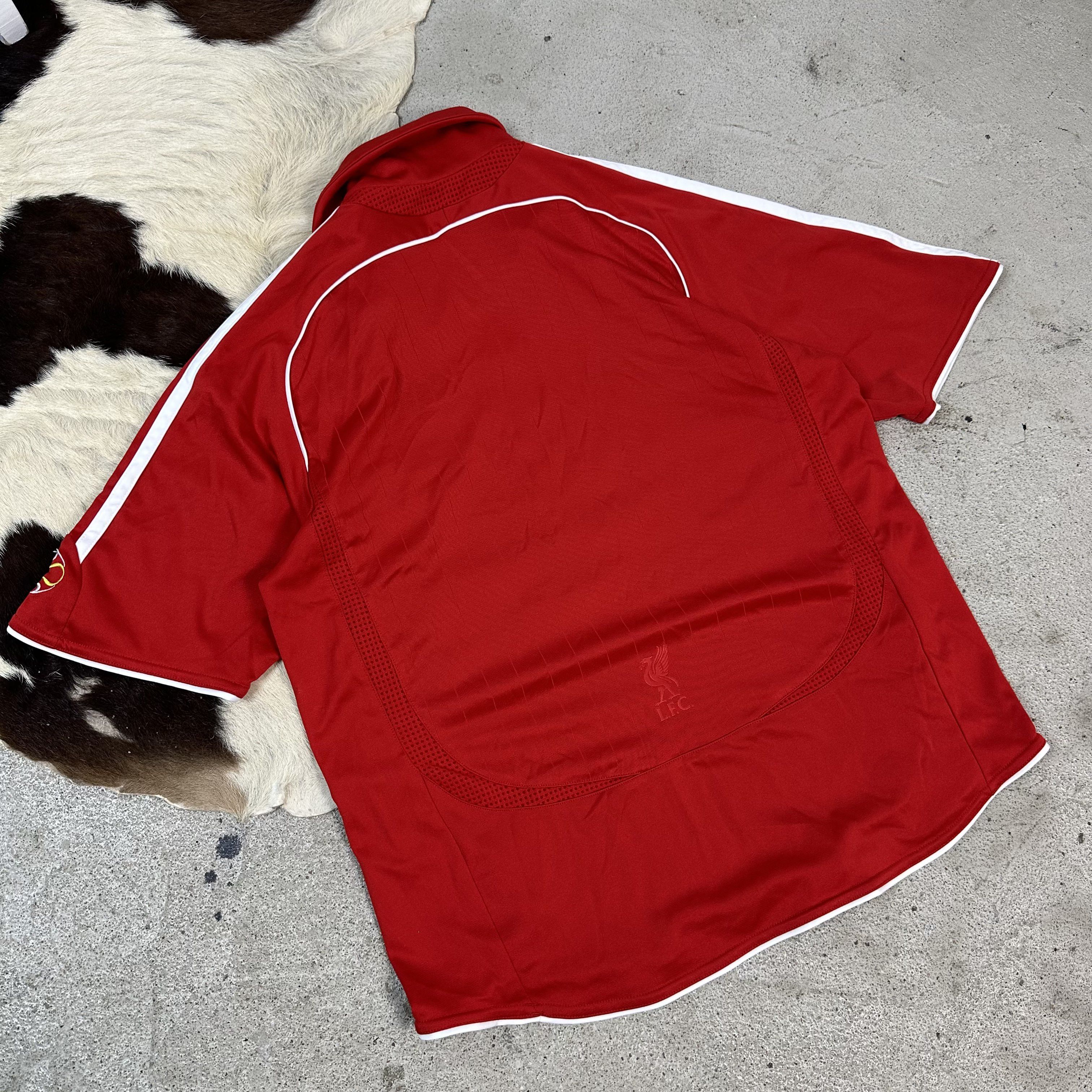 Adidas × Vintage Jersey Adidas 07/08 Liverpool Sportswear Streetwear Active Size US XS / EU 42 / 0 - 5 Thumbnail