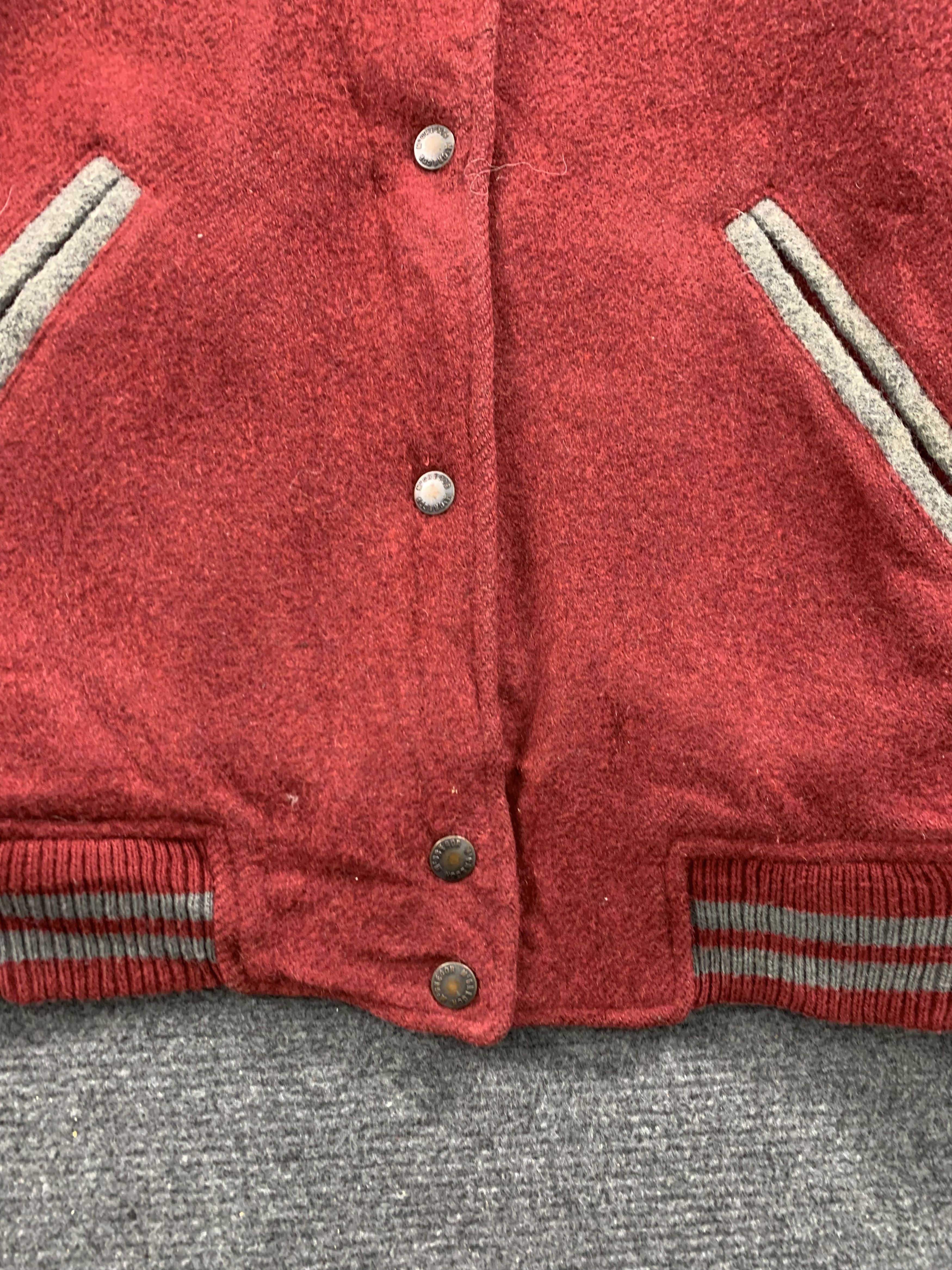 McGregor Vintage Mcgregor Button Up Wool Varsity Jacket Size US M / EU 48-50 / 2 - 8 Thumbnail