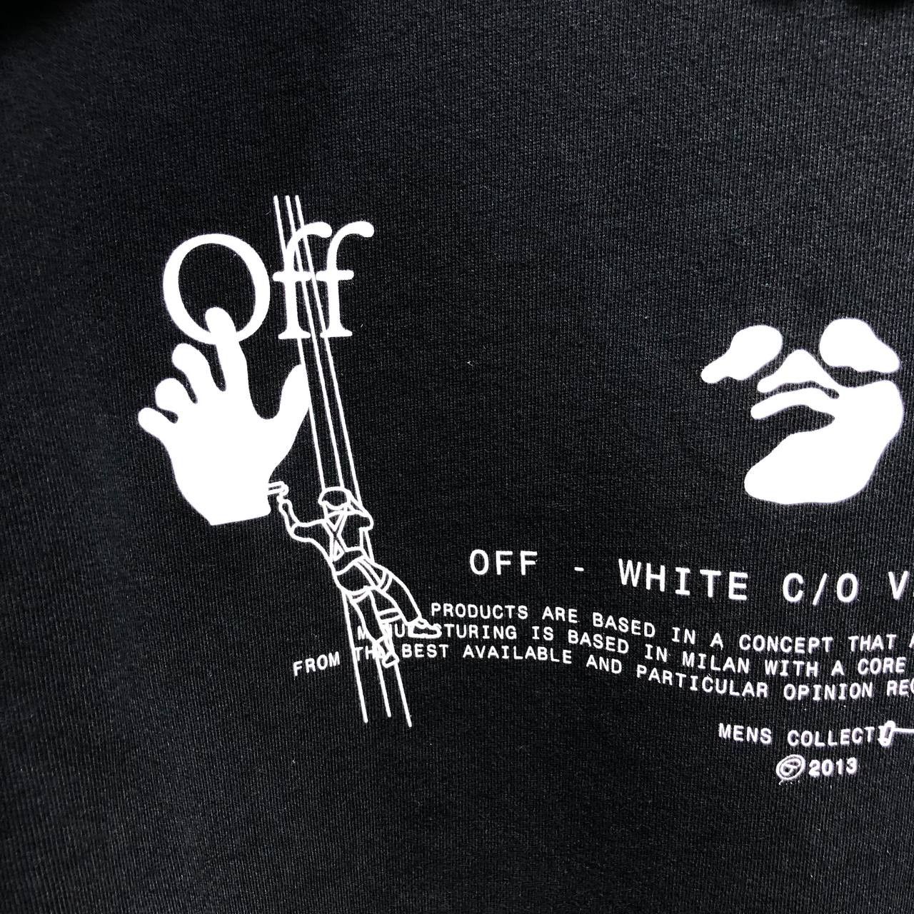 Off-White Off-White Workers Logo hoodie Size US M / EU 48-50 / 2 - 7 Thumbnail