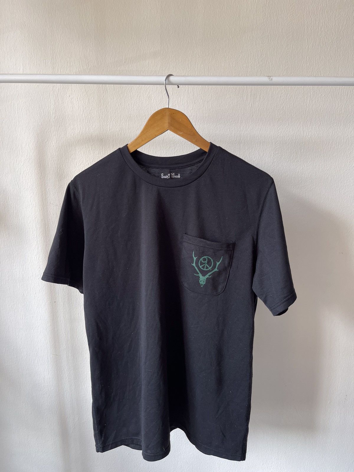 Needles × Nepenthes × South2 West8 South2 West8 Green Circle Horn Jersey Tee Size US M / EU 48-50 / 2 - 3 Thumbnail