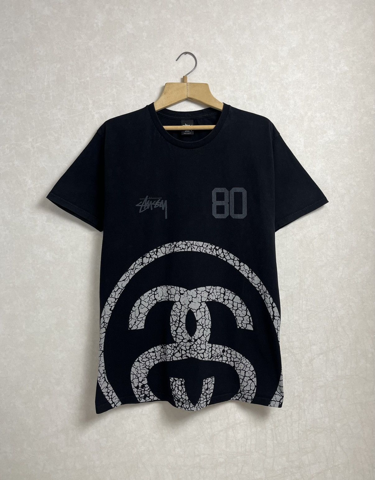 Stussy Stussy Black Elephant Link T-Shirt 00s Size US L / EU 52-54 / 3 - 1 Thumbnail