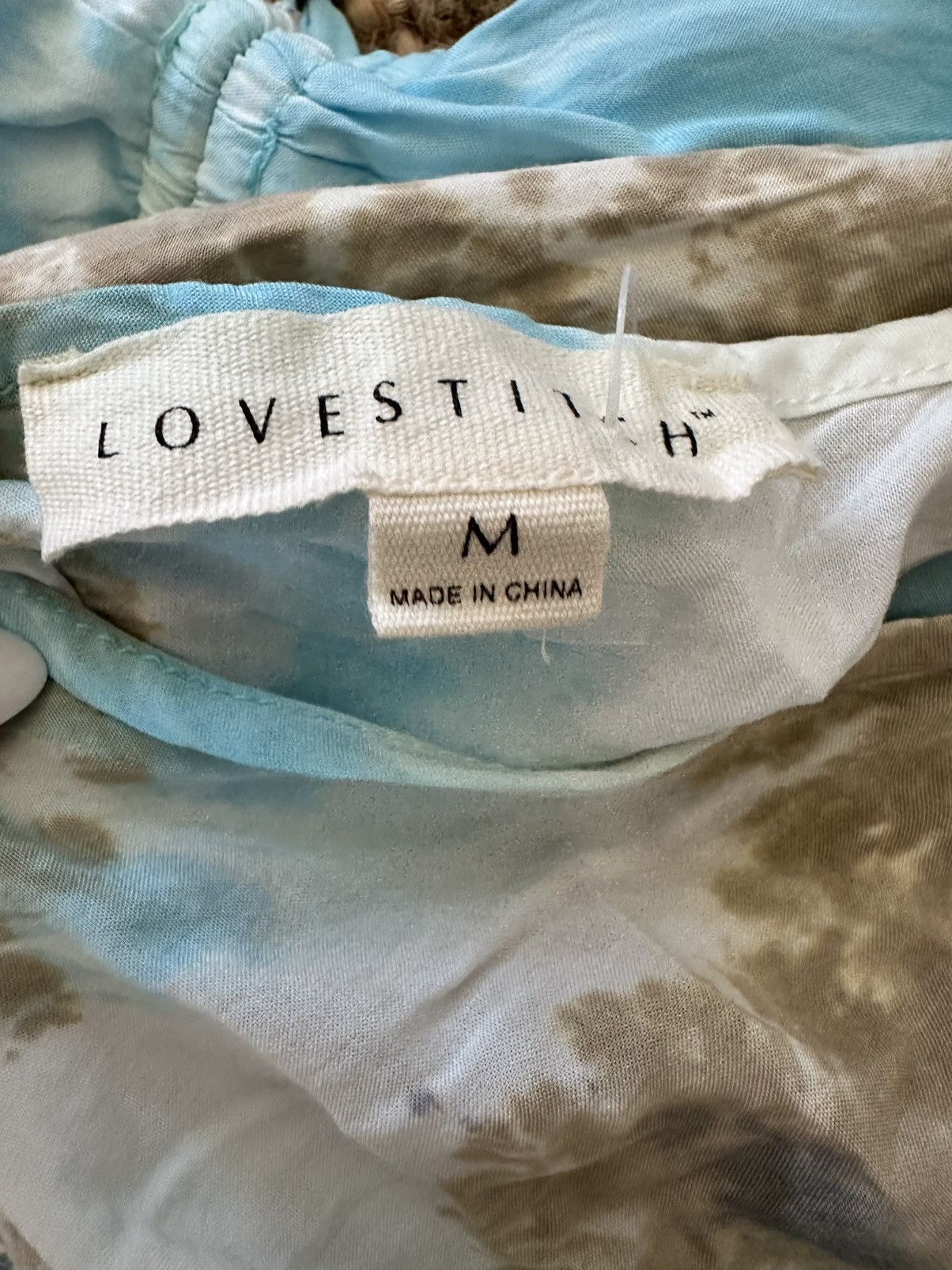 Other LOVE STITCH TIE DYED HALTER DRESS WITH POCKETS SIZE SMALL Size S / US 4 / IT 40 - 3 Thumbnail