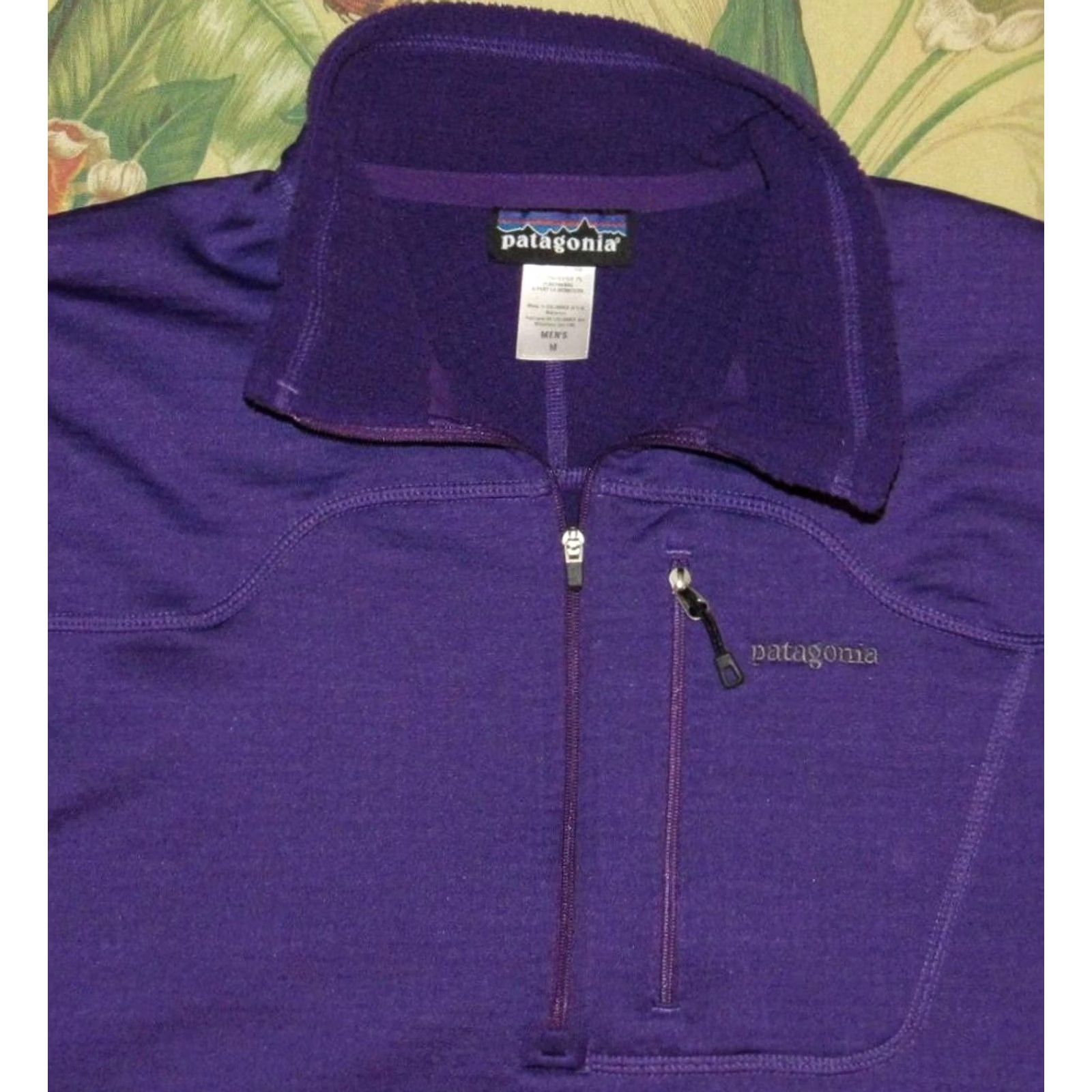Patagonia PATAGONIA R1 Purple Regulator Pullover Fleece Shirt Medium Mens Size US M / EU 48-50 / 2 - 2 Thumbnail