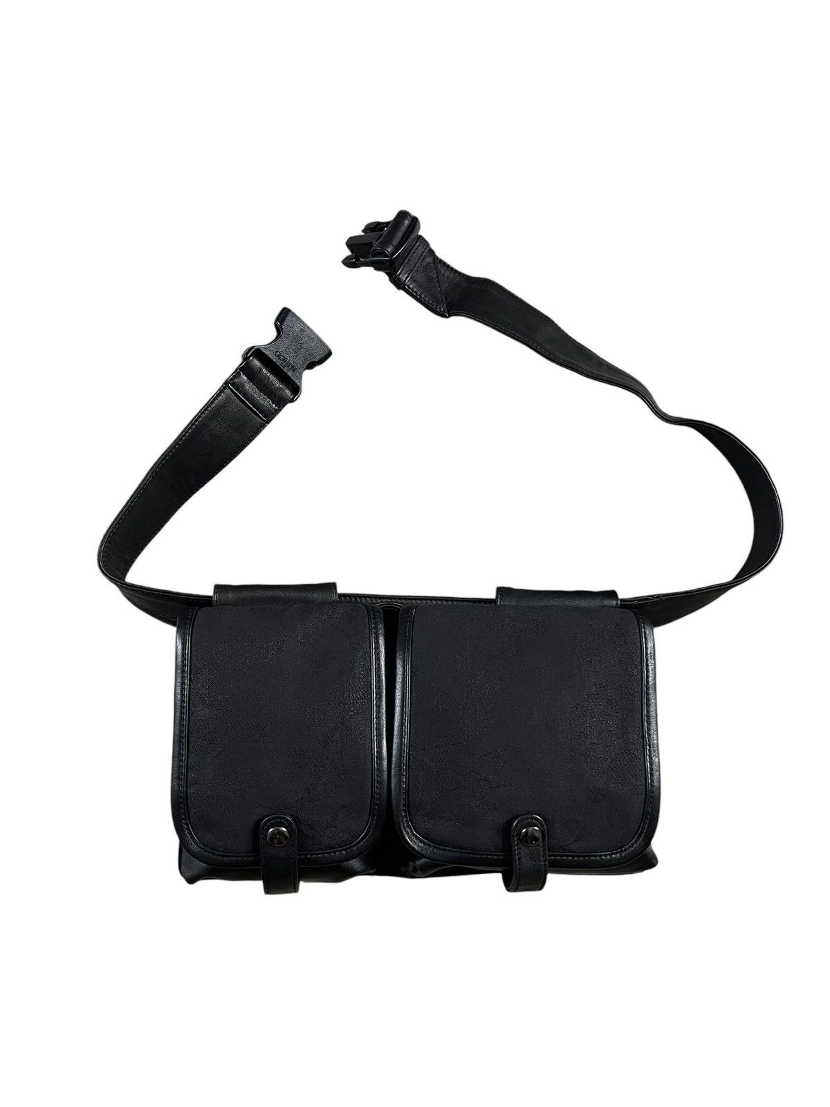 Designer × Japanese Brand Japanese Brand Genuine Leather Utility Crossbody Bag Size ONE SIZE - 9 Thumbnail
