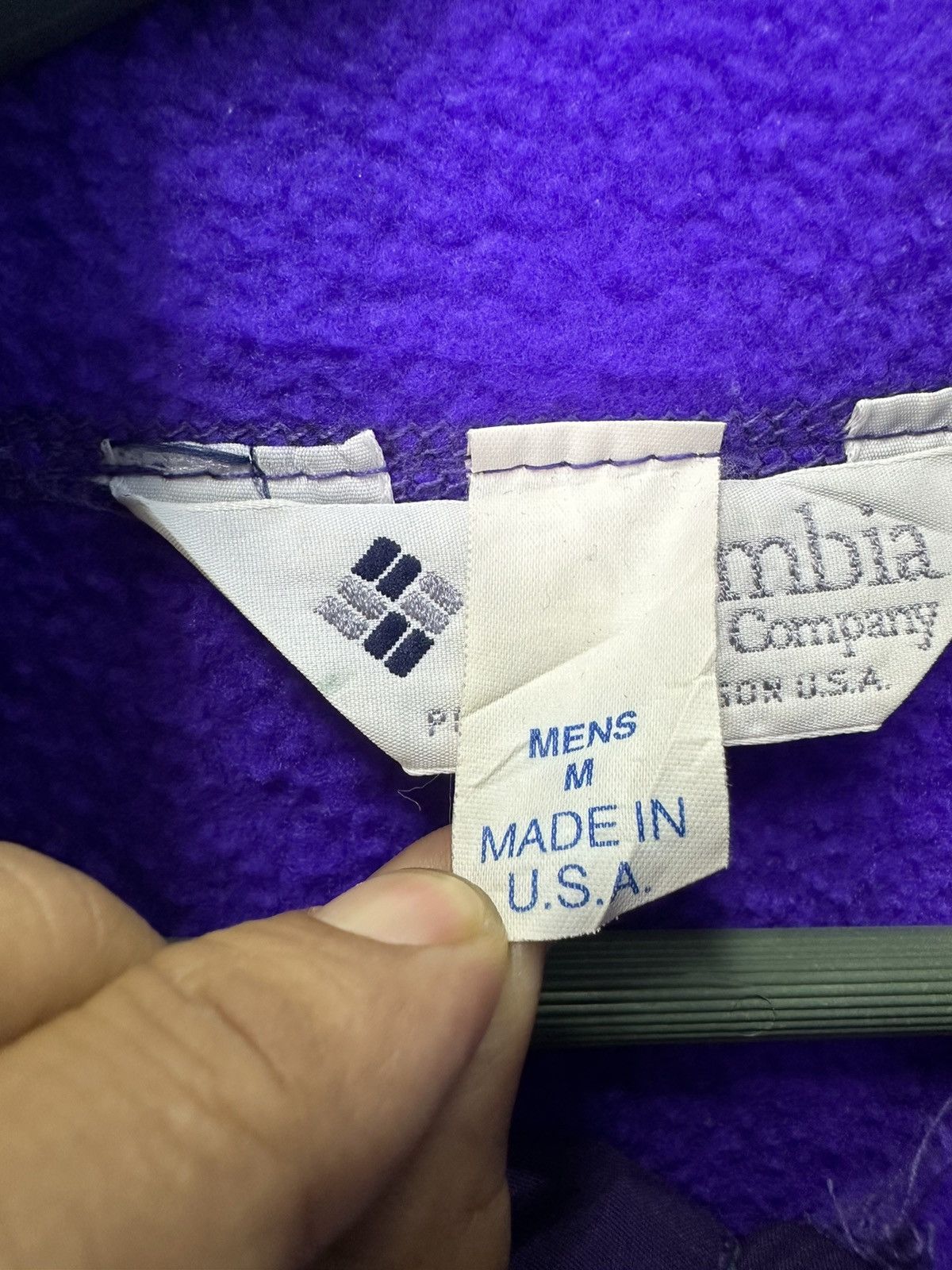 Columbia Vintage Colombia Fleece Jacket Made In USA Z297 Size US M / EU 48-50 / 2 - 9 Thumbnail