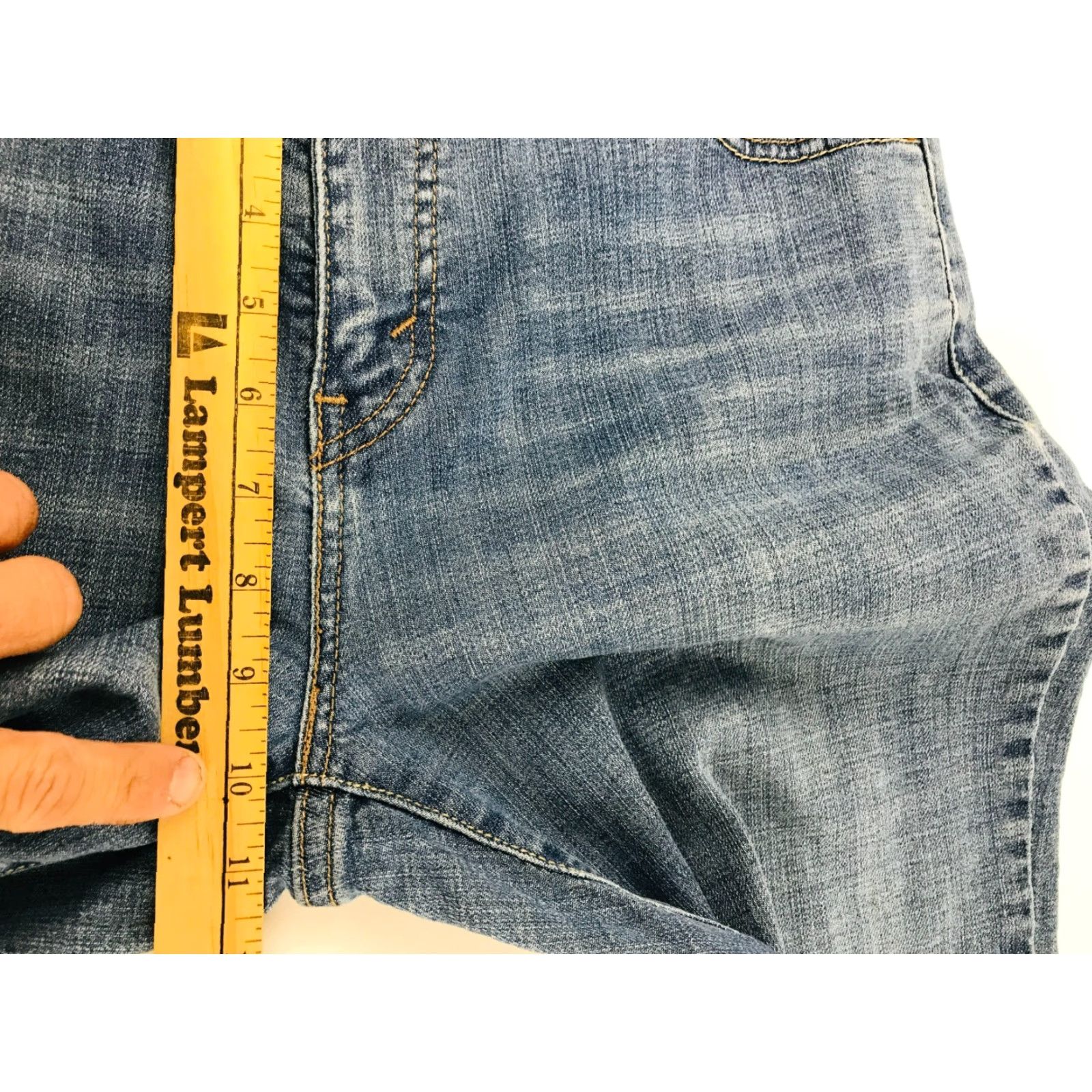 Levi's Levi's Jeans Women's 10 Medium Blue Denim Bootcut Slimming 521 Regular Inseam 31" Pants Size 32" / US 10 / IT 46 - 4 Thumbnail