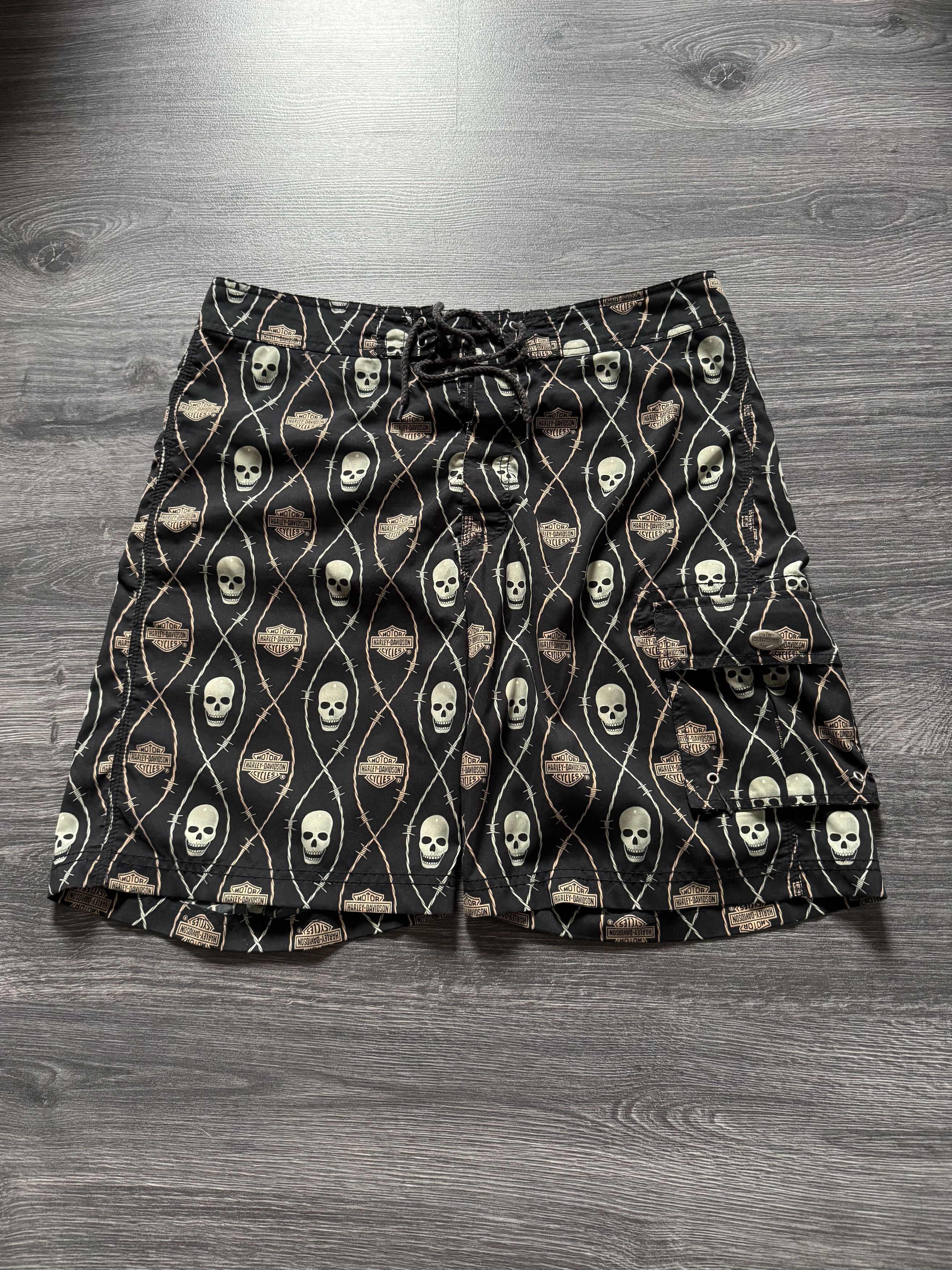 Harley Davidson Harley Davidson Vintage Monogram Shorts Monogram Size US 34 / EU 50 - 1 Thumbnail