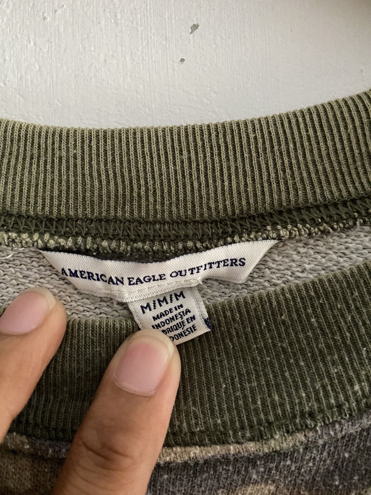 If Six Was Nine × Japanese Brand × Le Grande Bleu (L.G.B.) Vintage american eagle camo sweatshirt Size US M / EU 48-50 / 2 - 4 Thumbnail