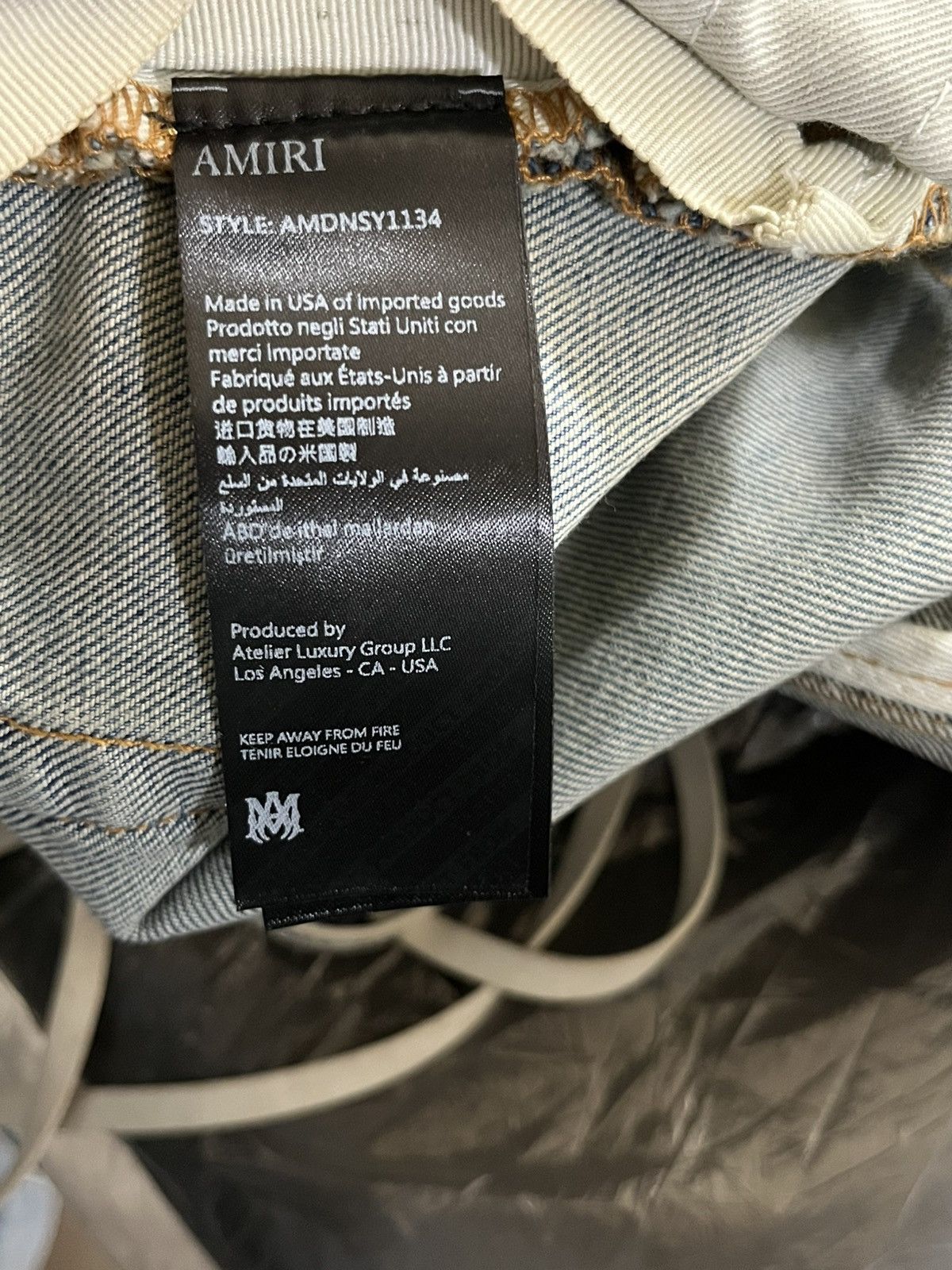 Amiri Amiri Painter Skinny Jeans Sz 38 Size US 38 / EU 54 - 11 Thumbnail