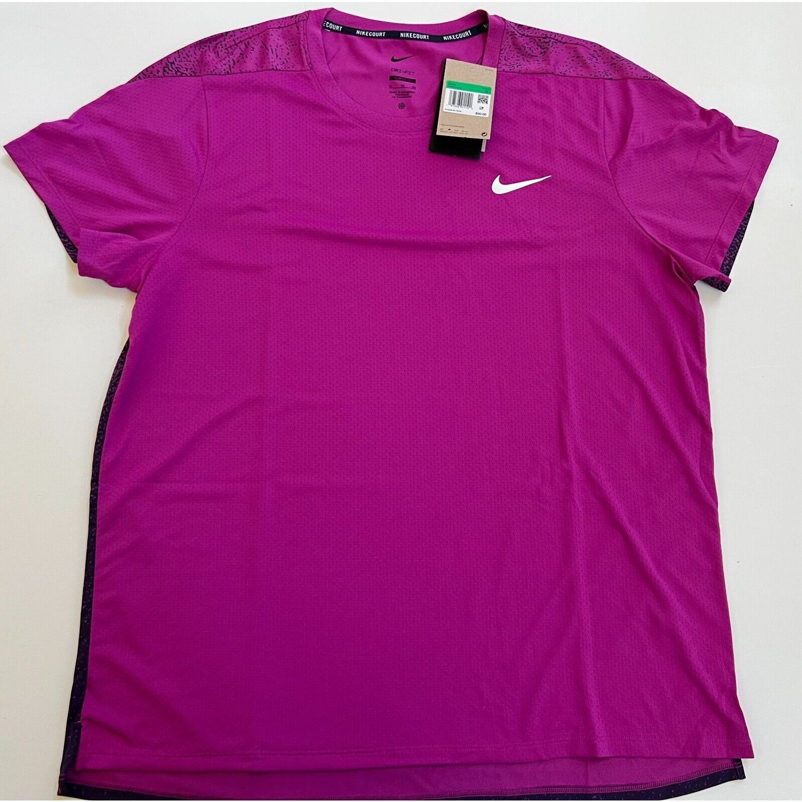 Nike Court Slim Fit Tennis T-Shirt FQ2018-518 Men's Size XL