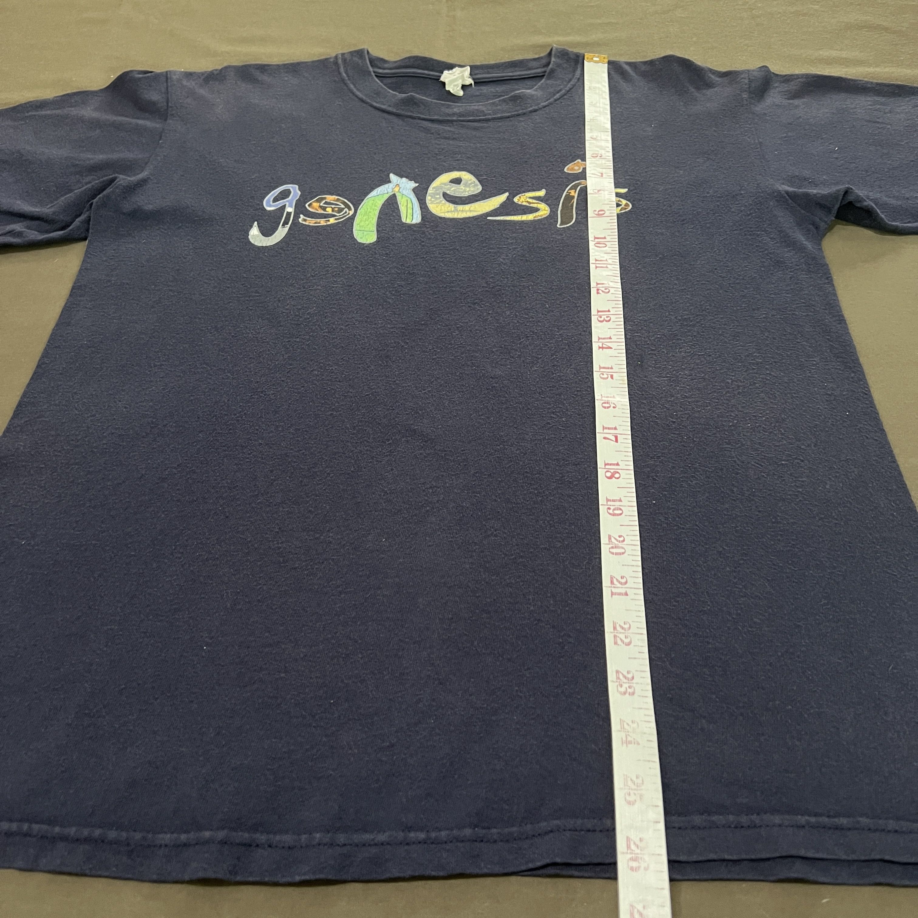 Band Tees Vintage Y2K Genesis Tour Promo Tee Faded Progressive rock Size US M / EU 48-50 / 2 - 8 Thumbnail