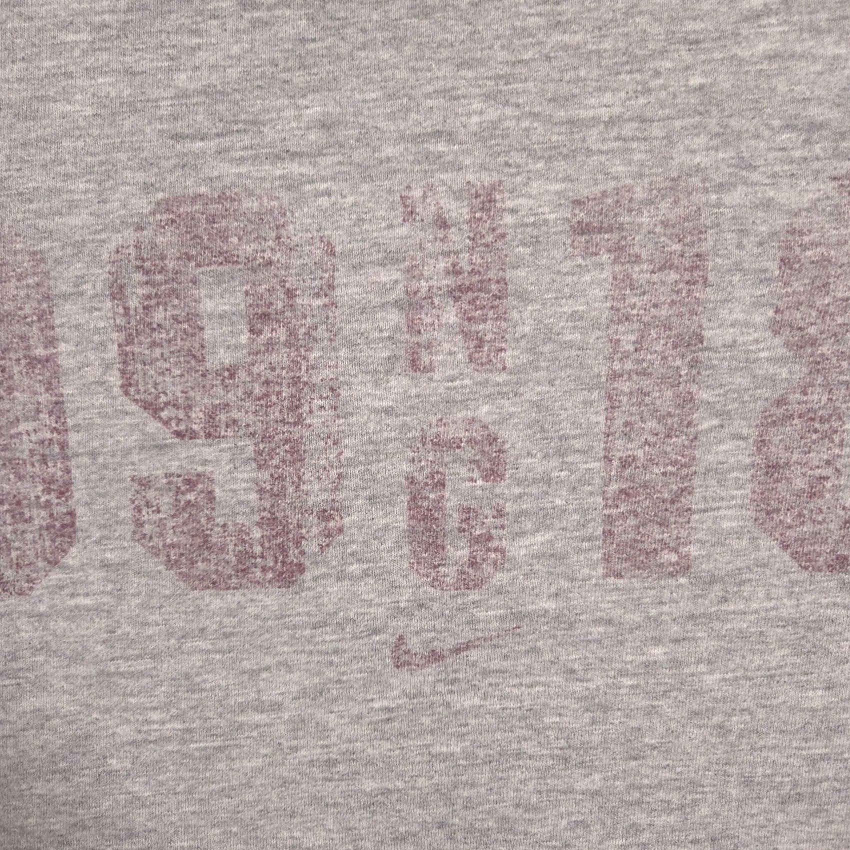 Nike Nike Shirt Mens 2XL Gray Crewneck Graphic Tee Casual Cotton Polyester Short Sleeve All Seasons 09 18 Faded Number Nike Swoosh Ladies? Size US XXL / EU 58 / 5 - 5 Thumbnail