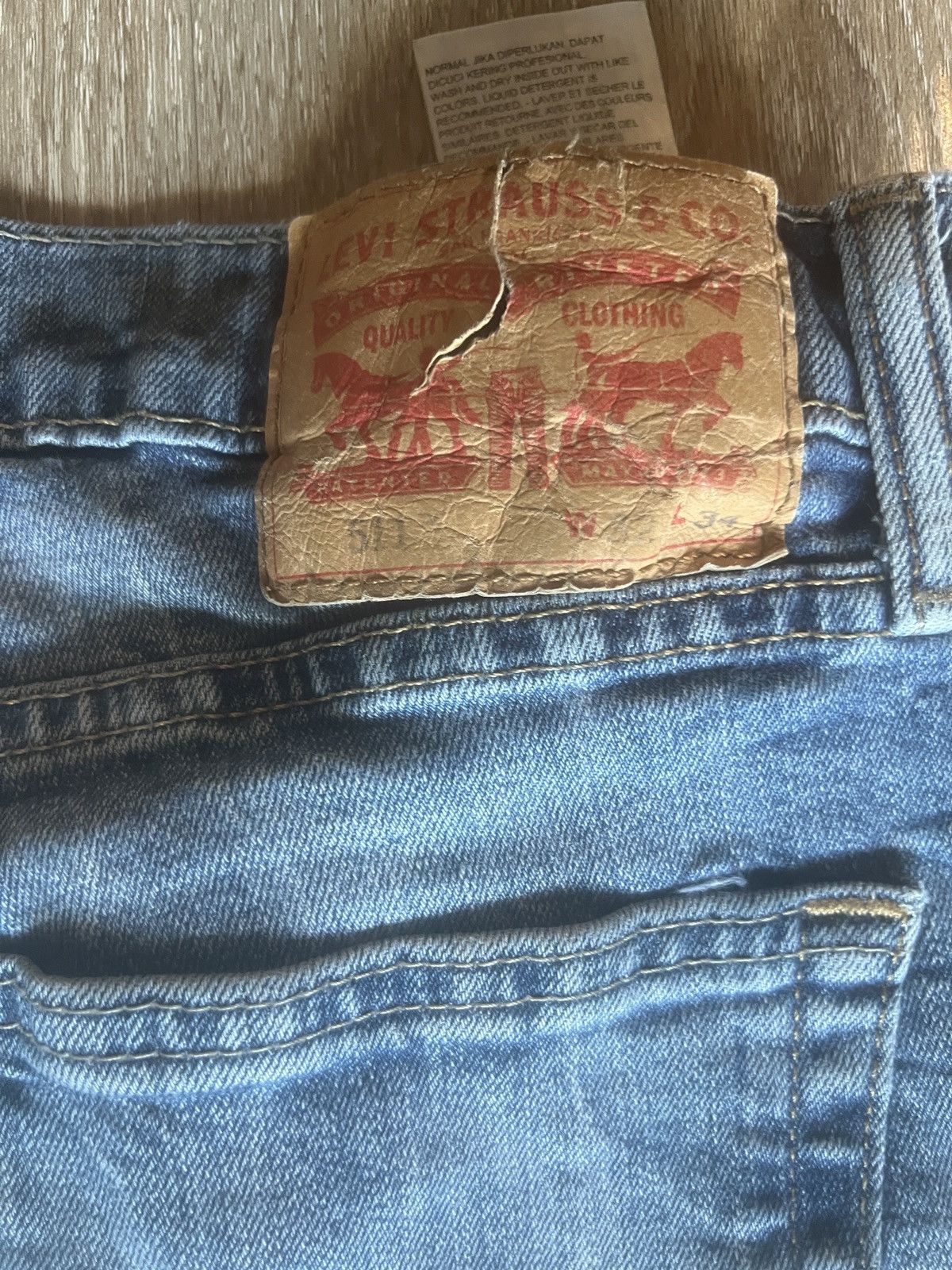 Levi's Levi's Blue Denim (Lot of 2) Size US 32 / EU 48 - 3 Thumbnail