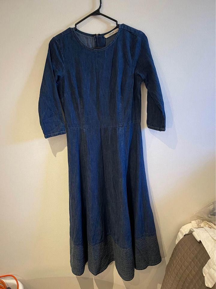 Designer Zapelle Denim Dress size S/m Size M / US 6-8 / IT 42-44 - 1 Thumbnail
