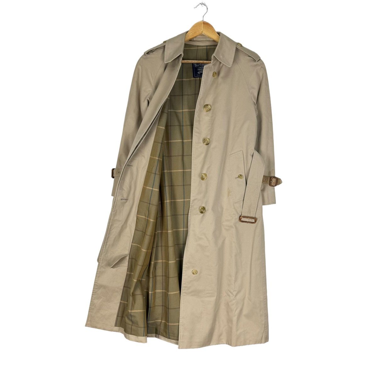Burberry ⚡️BURBERRYS ENGLAND NOVA CHECKED TRENCH COAT JACKET Size S / US 4 / IT 40 - 8 Thumbnail