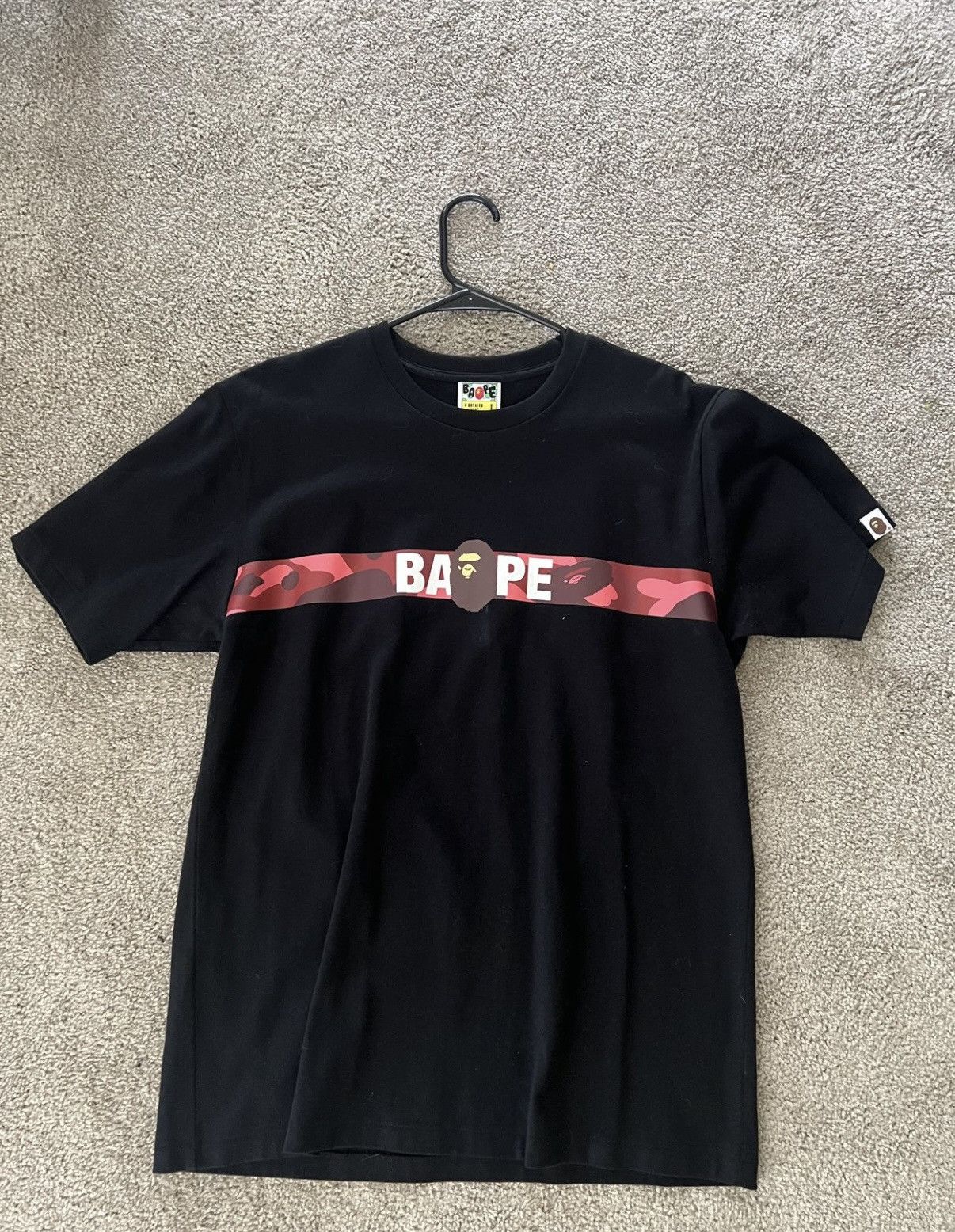 Bape Bape Color Camo Tape Ape Head Tee Size US L / EU 52-54 / 3 - 1 Thumbnail