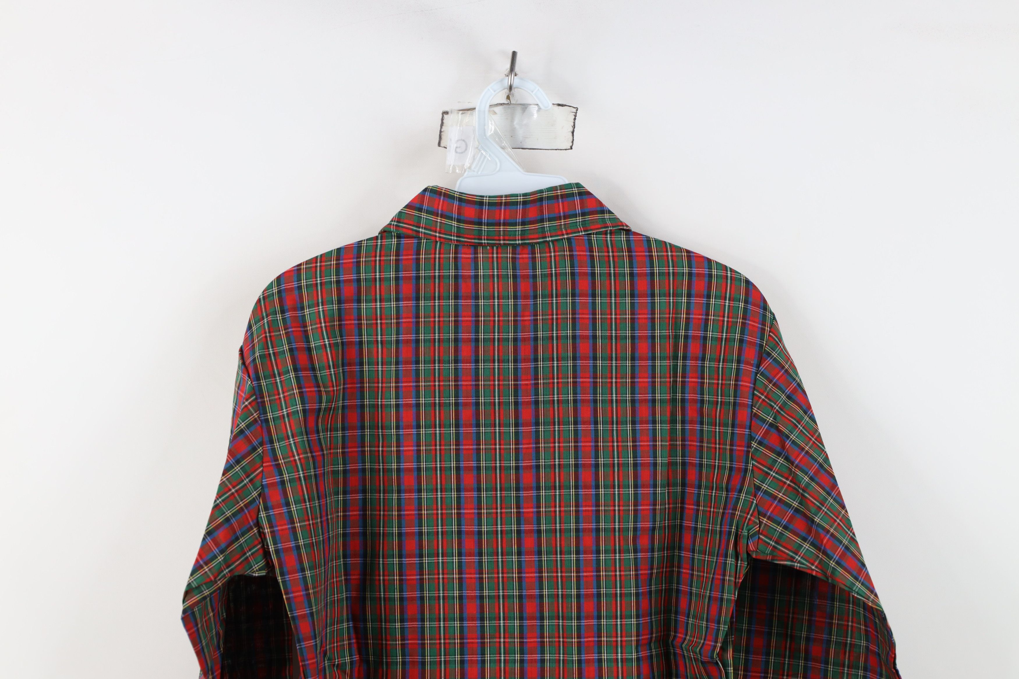 Vintage Deadstock Vintage 70s Streetwear Button Shirt Plaid USA Size US S / EU 44-46 / 1 - 10 Thumbnail