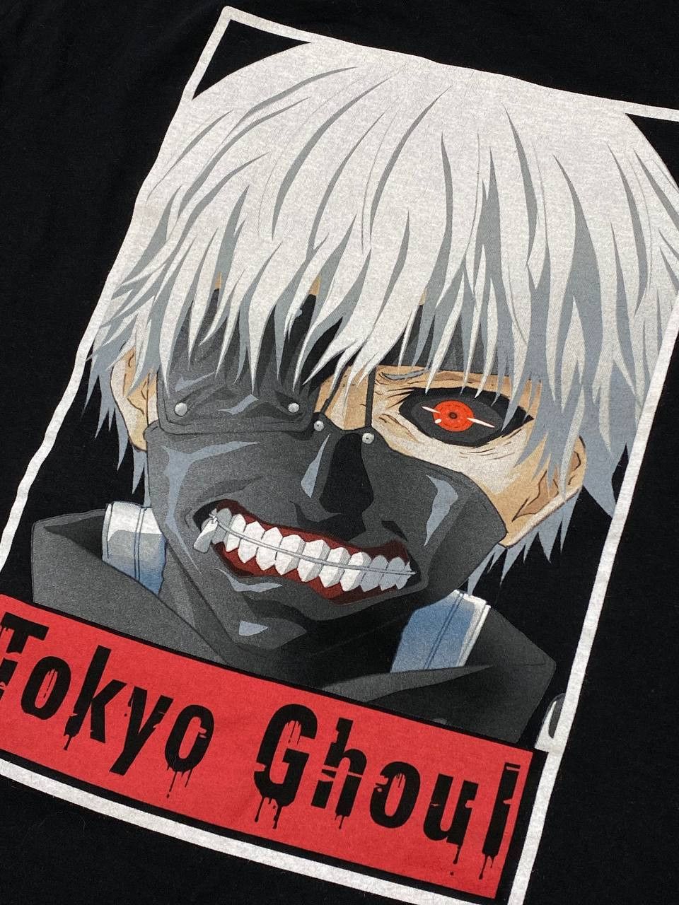 Anime Tokyo Ghoul Japanese Anime Mask of Madness Promo T-Shirt Size US M / EU 48-50 / 2 - 7 Thumbnail