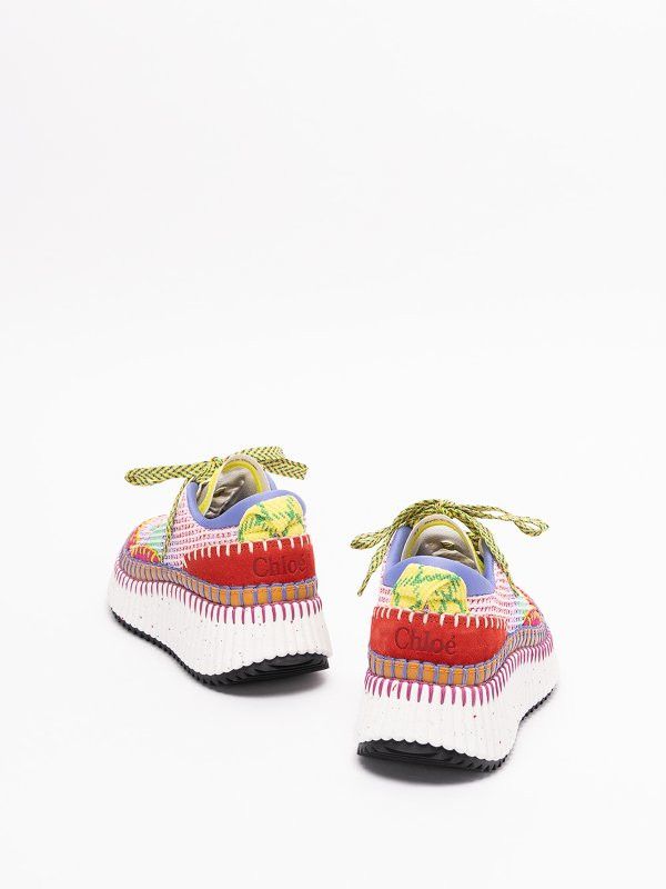 Chloe o1loc1c0425 Nama Sneakers in Multicolor Size US 11 / IT 41 - 3 Thumbnail