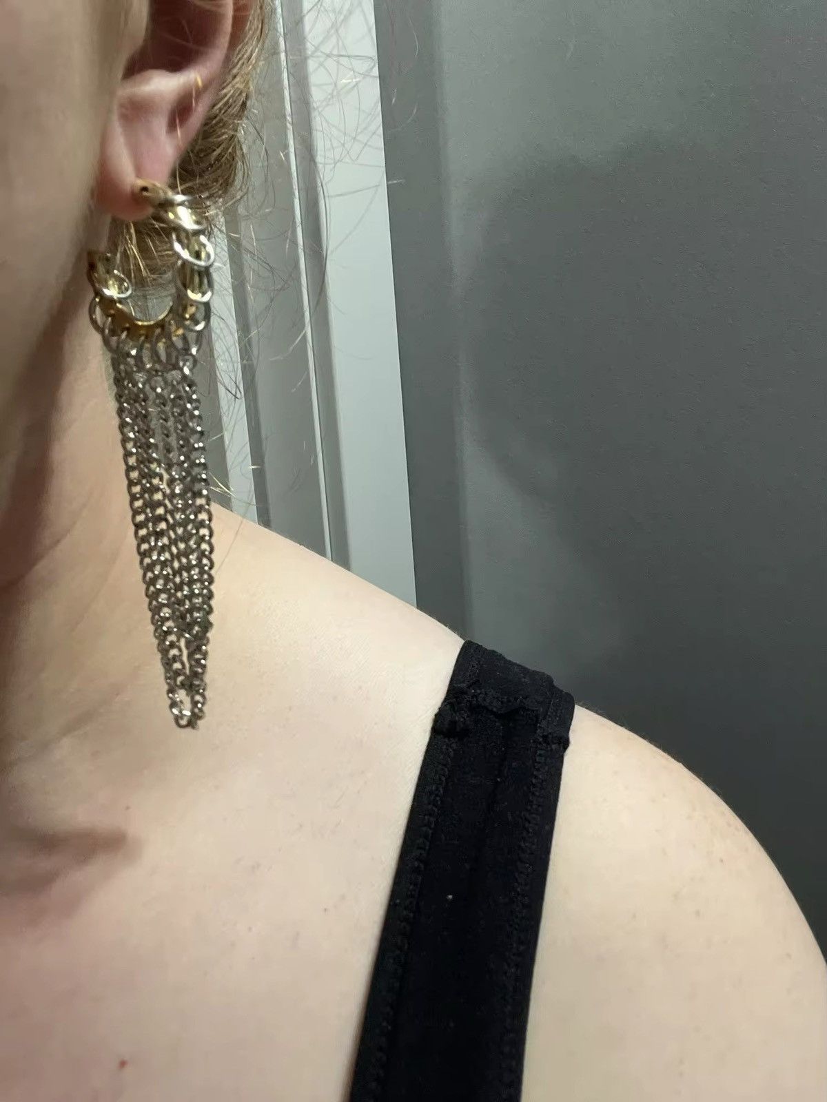 Jewelry Exaggerated Long Tassel Earrings Size ONE SIZE - 4 Thumbnail