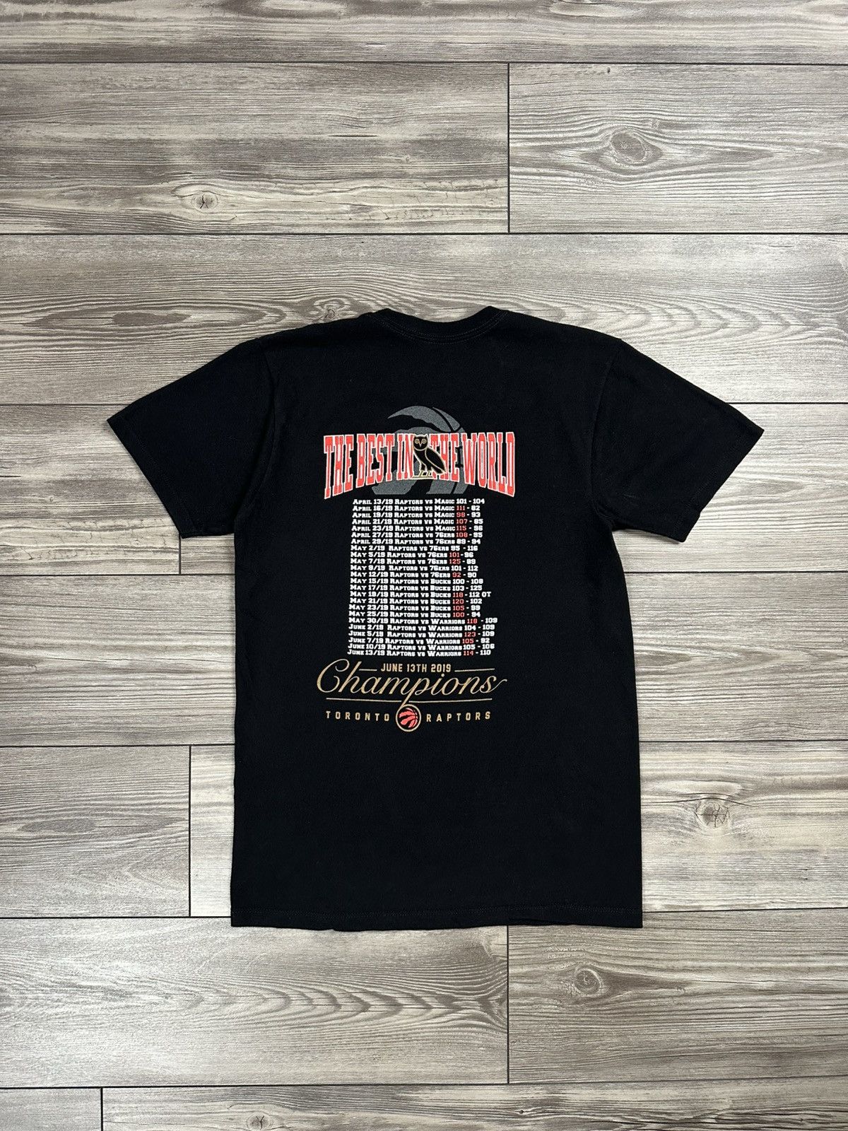 OVO x Toronto Raptors Best In The World T Shirt