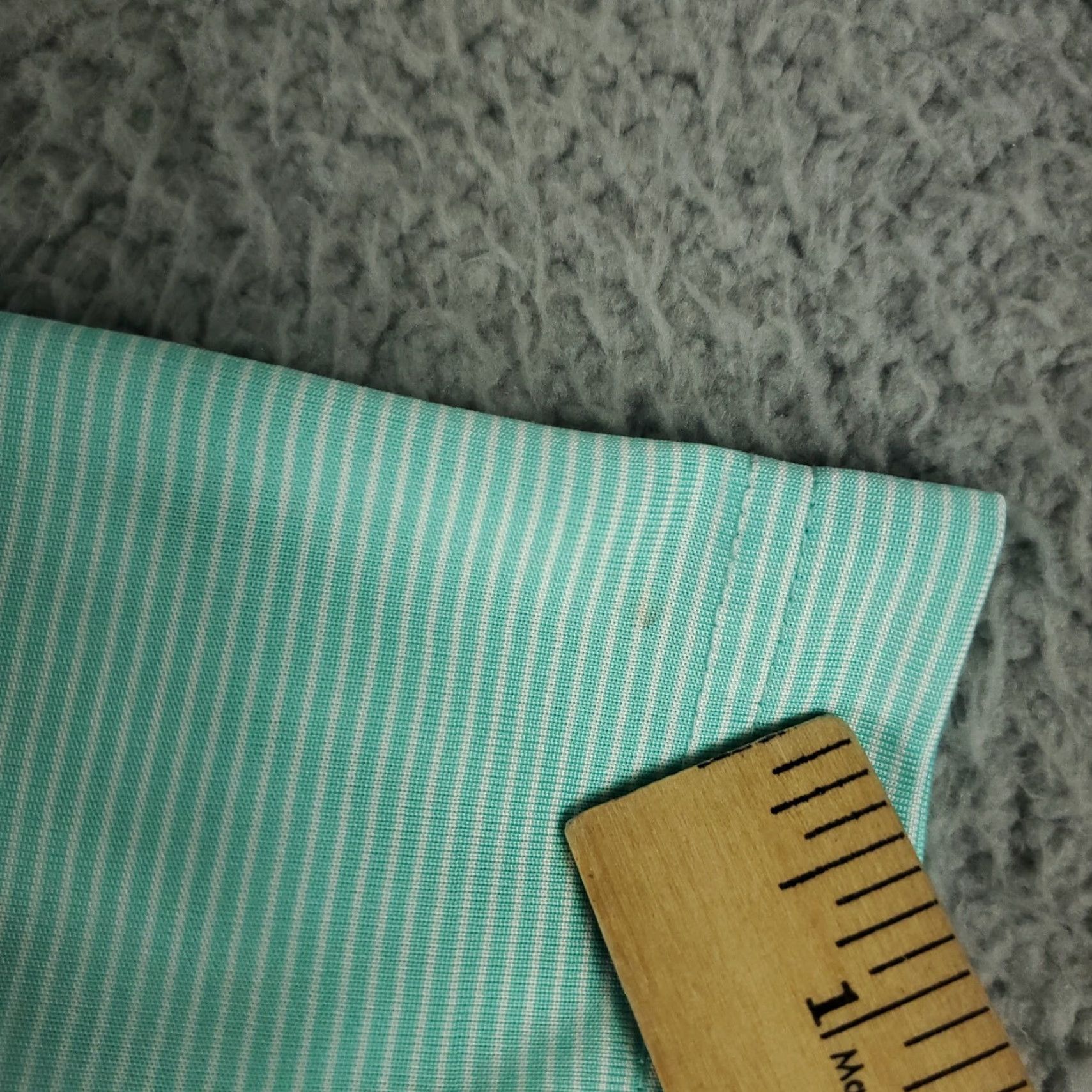 Vintage Donald Ross Polo Shirt Mens Size Large Turquoise Striped Golf Short Sleeve Size US L / EU 52-54 / 3 - 3 Thumbnail