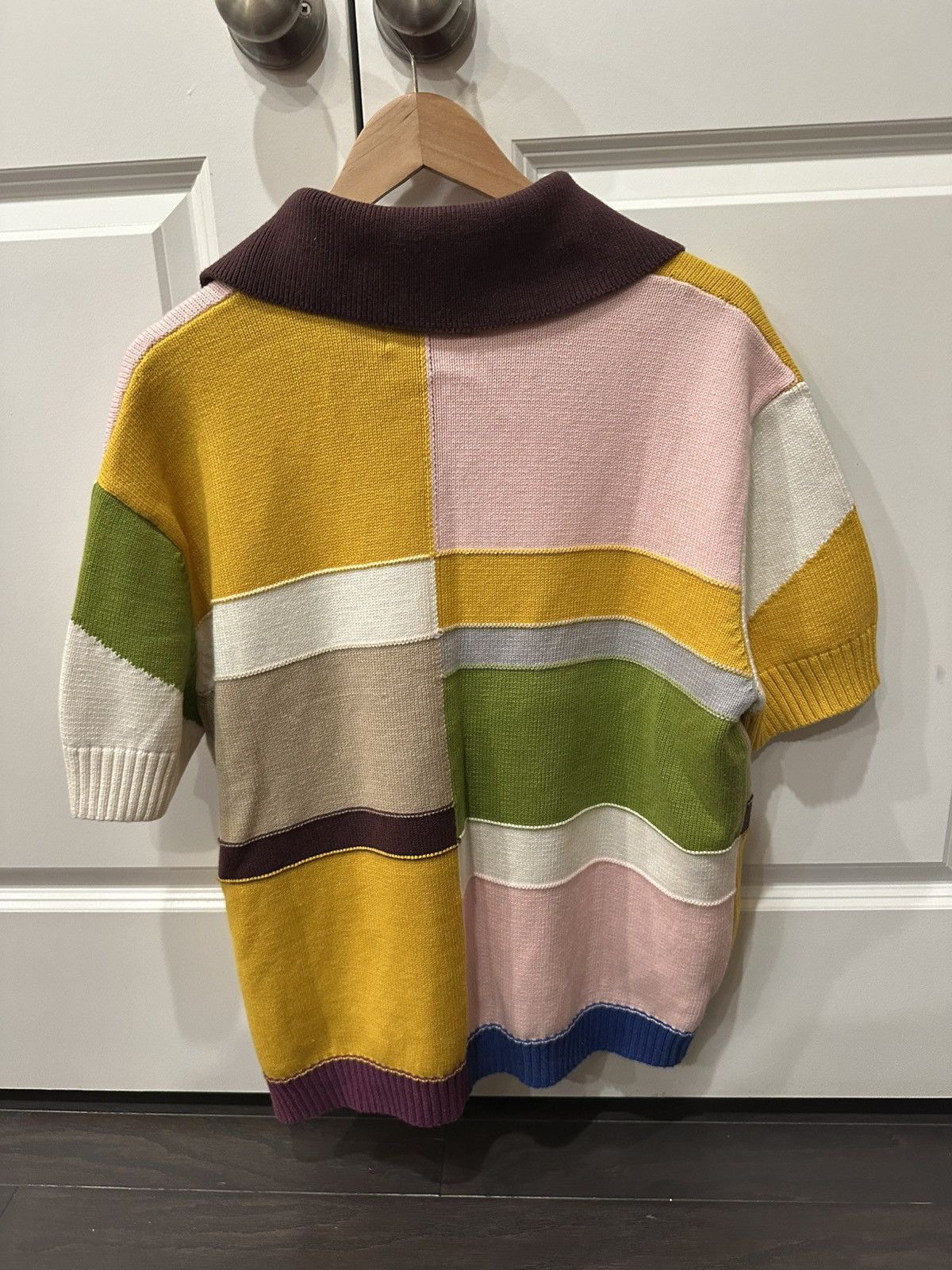 Vintage Vintage Knit Shirt Size US L / EU 52-54 / 3 - 4 Thumbnail