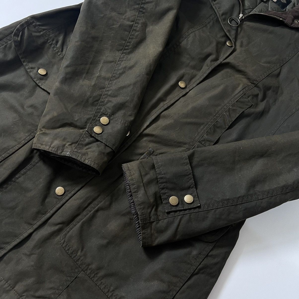 Barbour Barbour Squire Wax jacket khaki green Size XL / US 12-14 / IT 48-50 - 5 Thumbnail