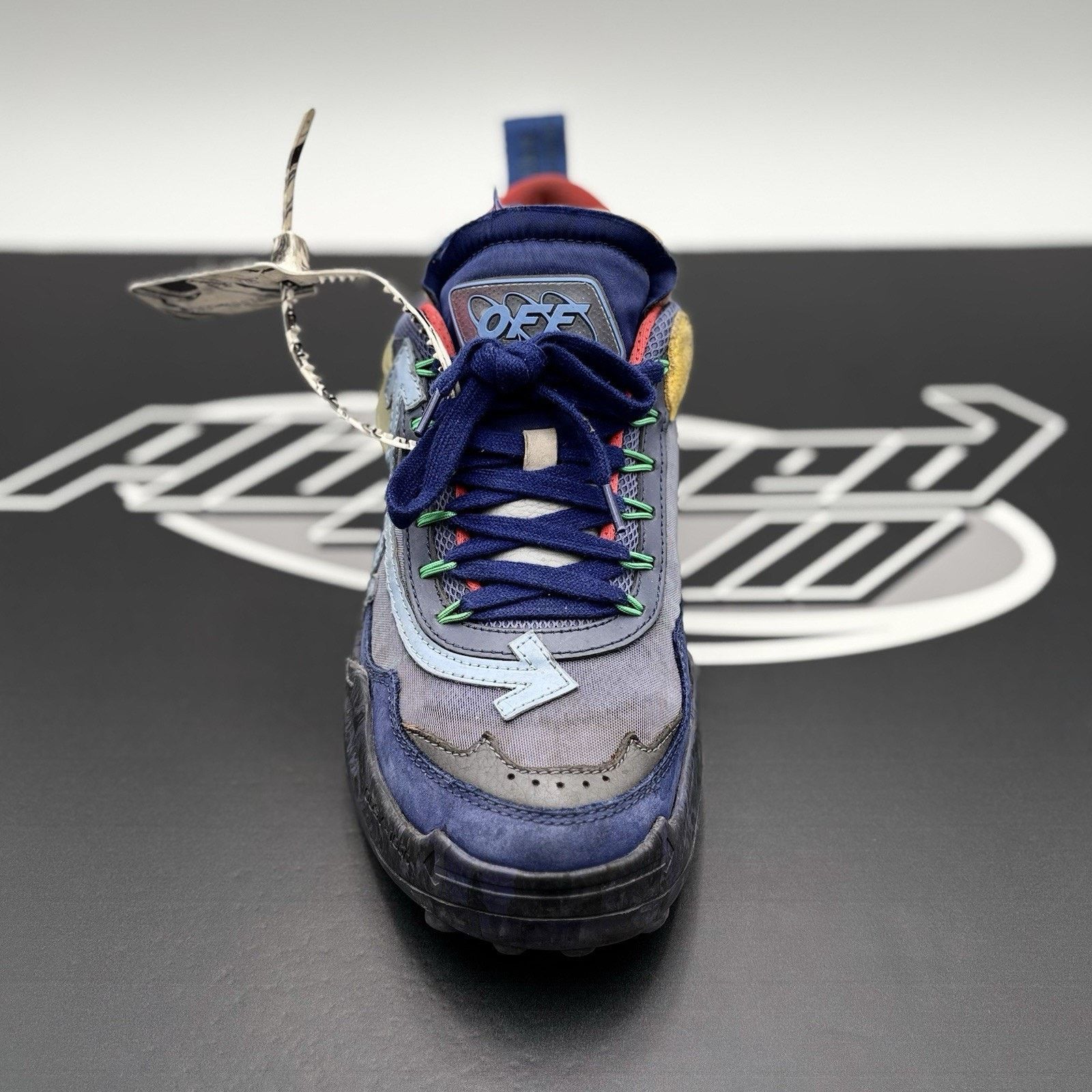 Off-White Size 41 (8 US) Off-White ODSY-1000 ' Blue' | GOOD CONDITION! Size US 8 / EU 41 - 6 Thumbnail