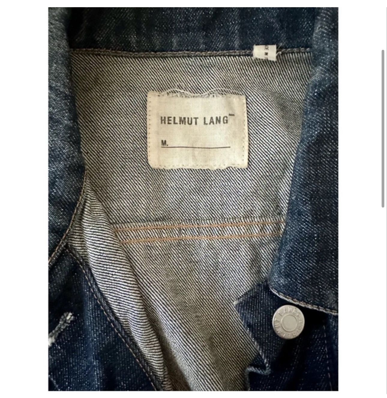 Helmut Lang Helmut Lang vintage denim vest from FW ‘99 Size M / US 6-8 / IT 42-44 - 2 Thumbnail