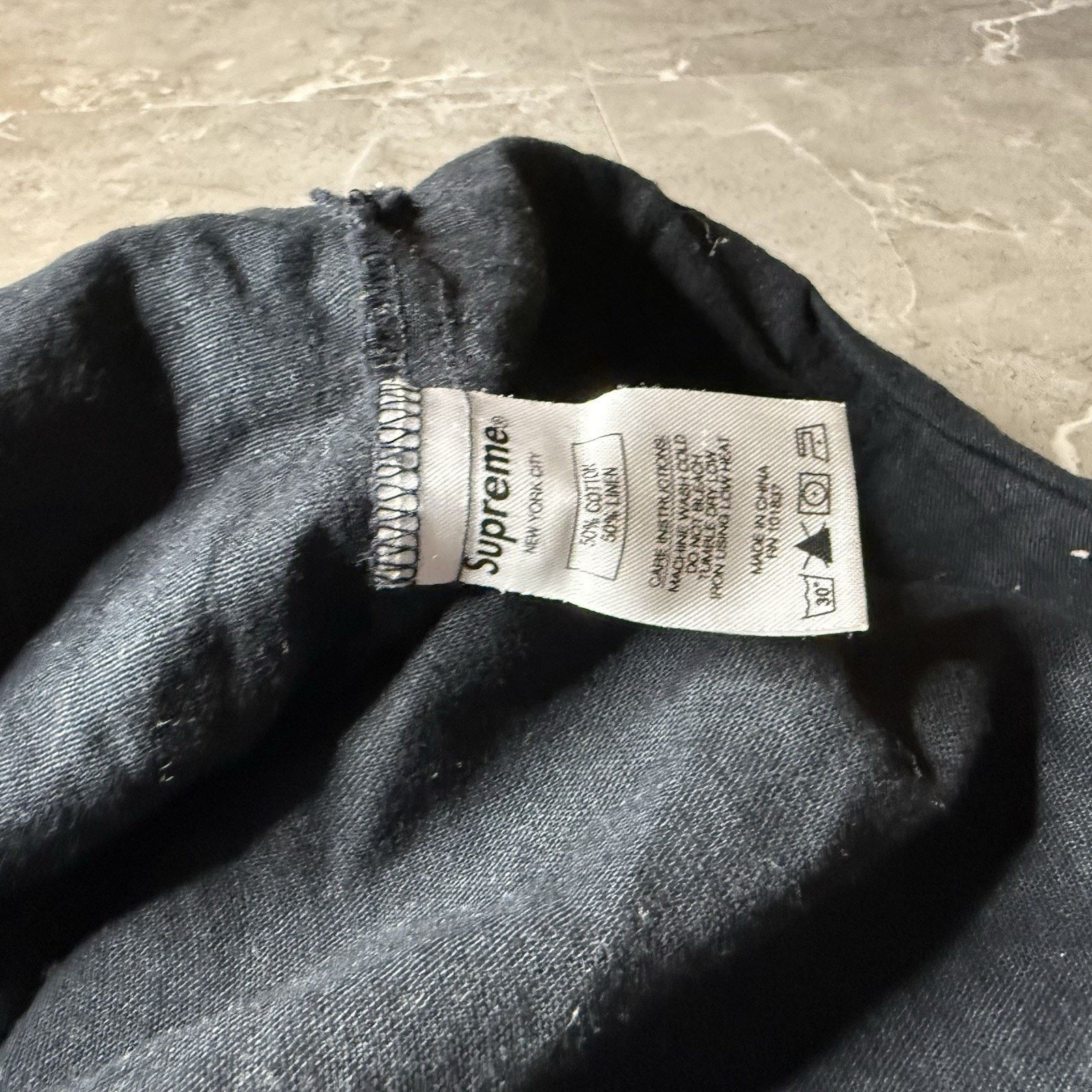 Supreme SS18 Supreme Band Collar Shirt L Large Black Button Up Size US L / EU 52-54 / 3 - 6 Thumbnail