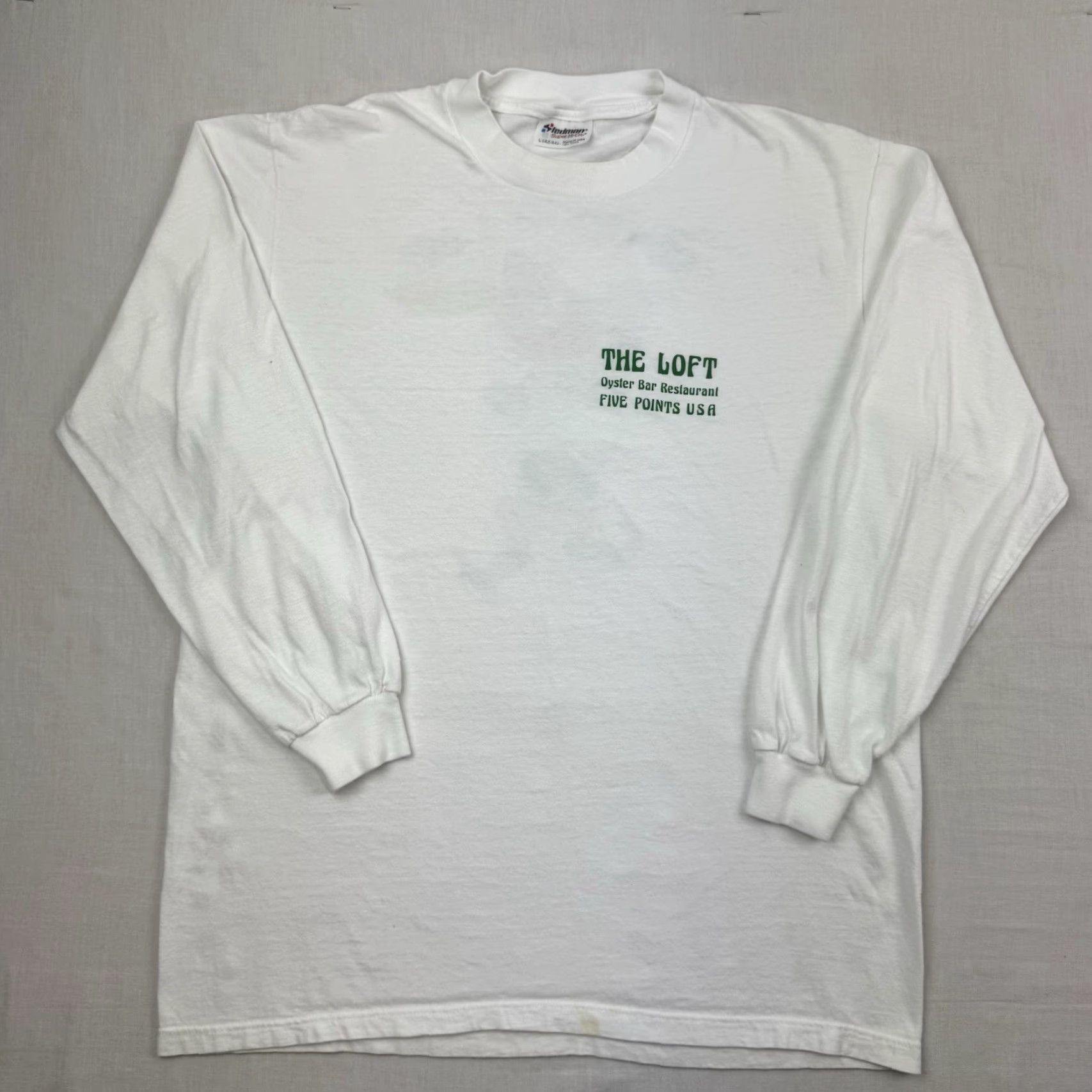 Loft VINTAGE The Loft Columbia Sout Carolina Long Sleeve T-Shirt Men L White 80s St Patricks Five Points Stedman Crew Neck Mens Size US L / EU 52-54 / 3 - 3 Thumbnail