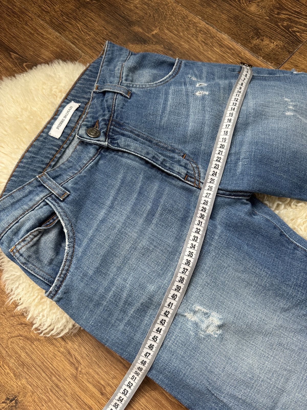 Pierre Balmain Pierre Balmain blue denim jeans Size 25" / US 0 / IT 36 - 9 Thumbnail