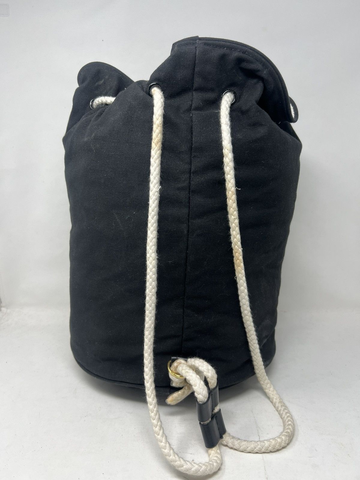 Chanel Chanel Black Drawstring Canvas Bucket Size ONE SIZE - 5 Thumbnail