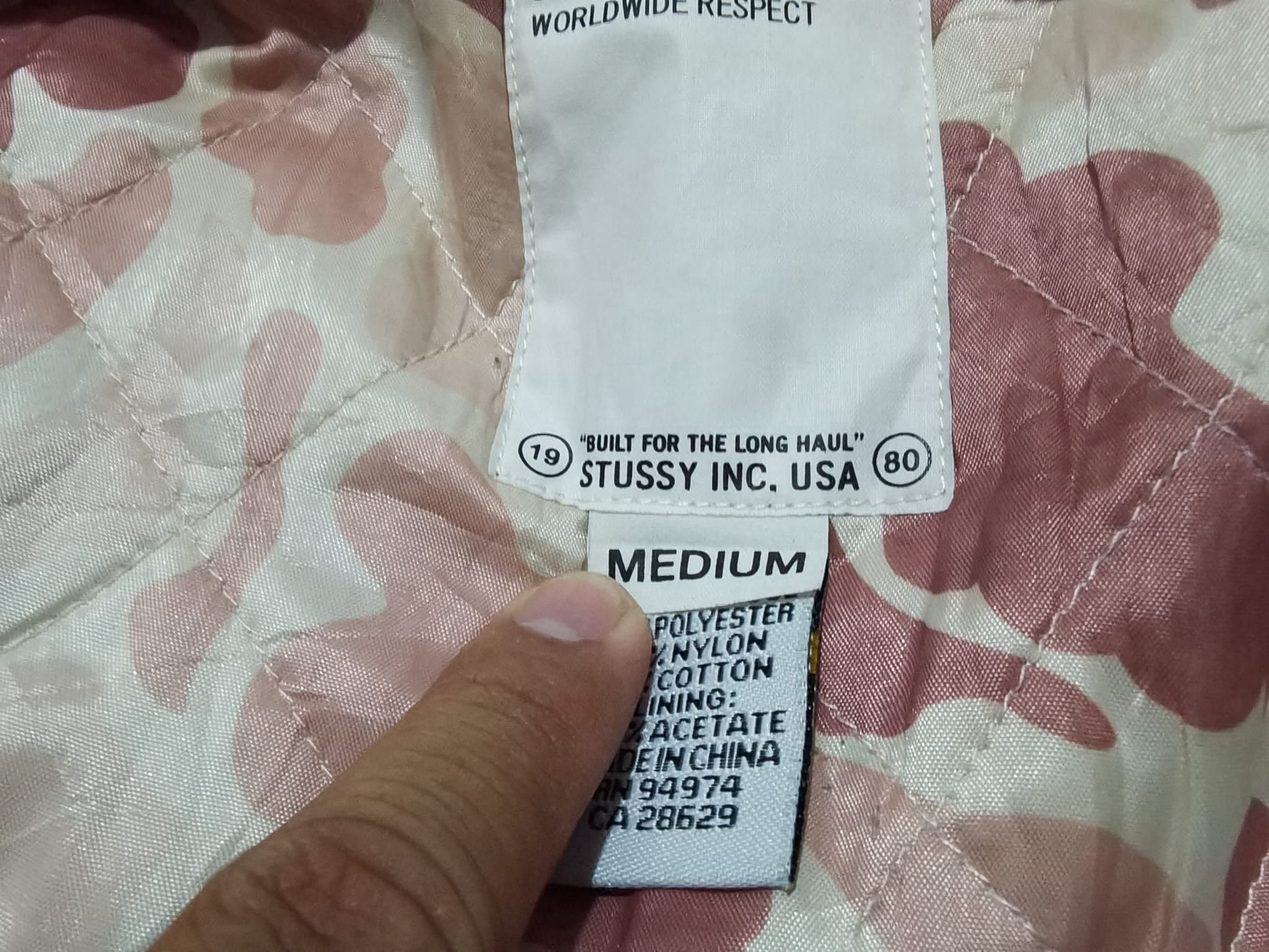 Stussy STUSSY NO 80 grey jacket M 2087 Size M / US 6-8 / IT 42-44 - 5 Thumbnail