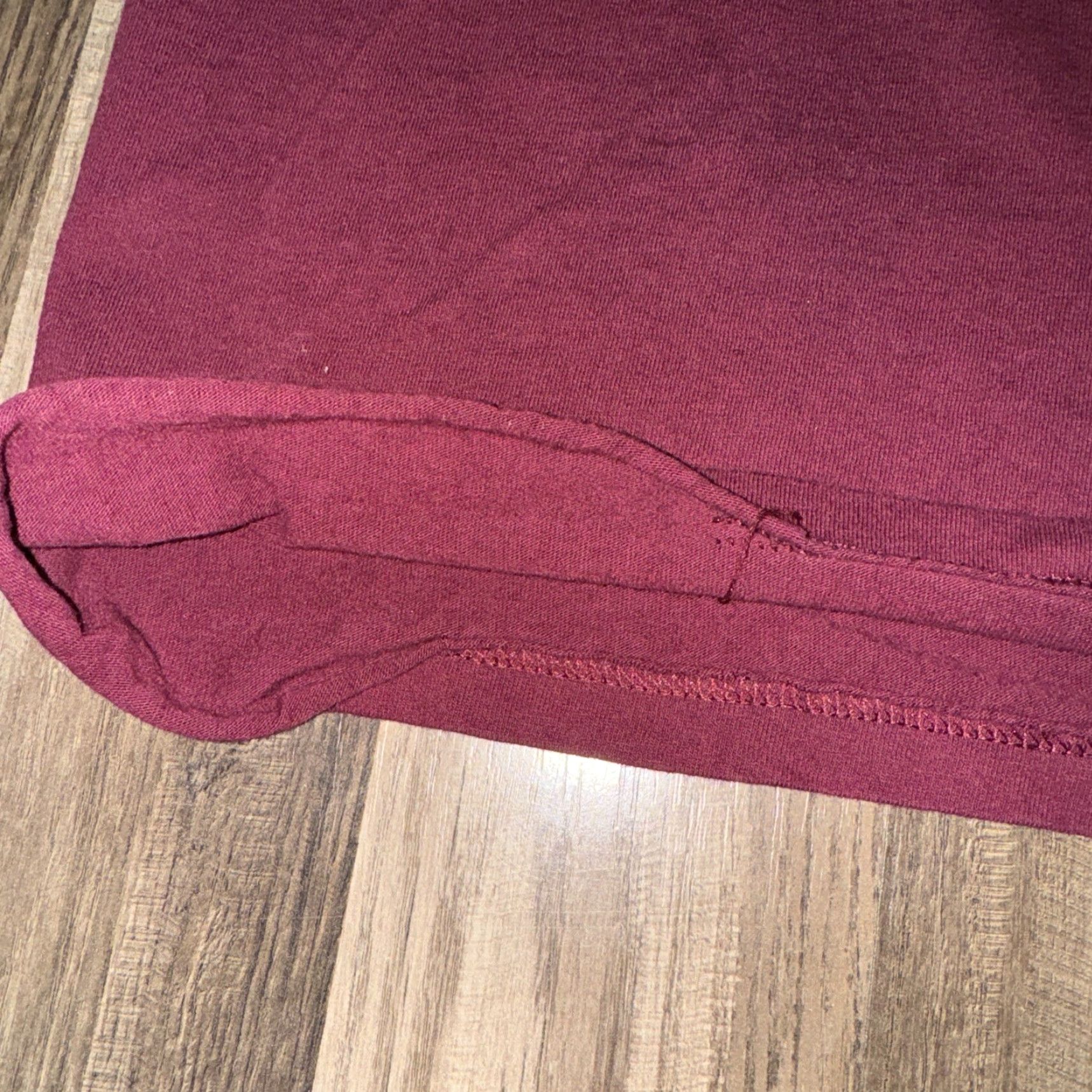 Brixton VINTAGE Brixton Supply Co Logo T-Shirt Men L Red Maroon Burgundy 21.5x27 Basics Size US L / EU 52-54 / 3 - 3 Thumbnail