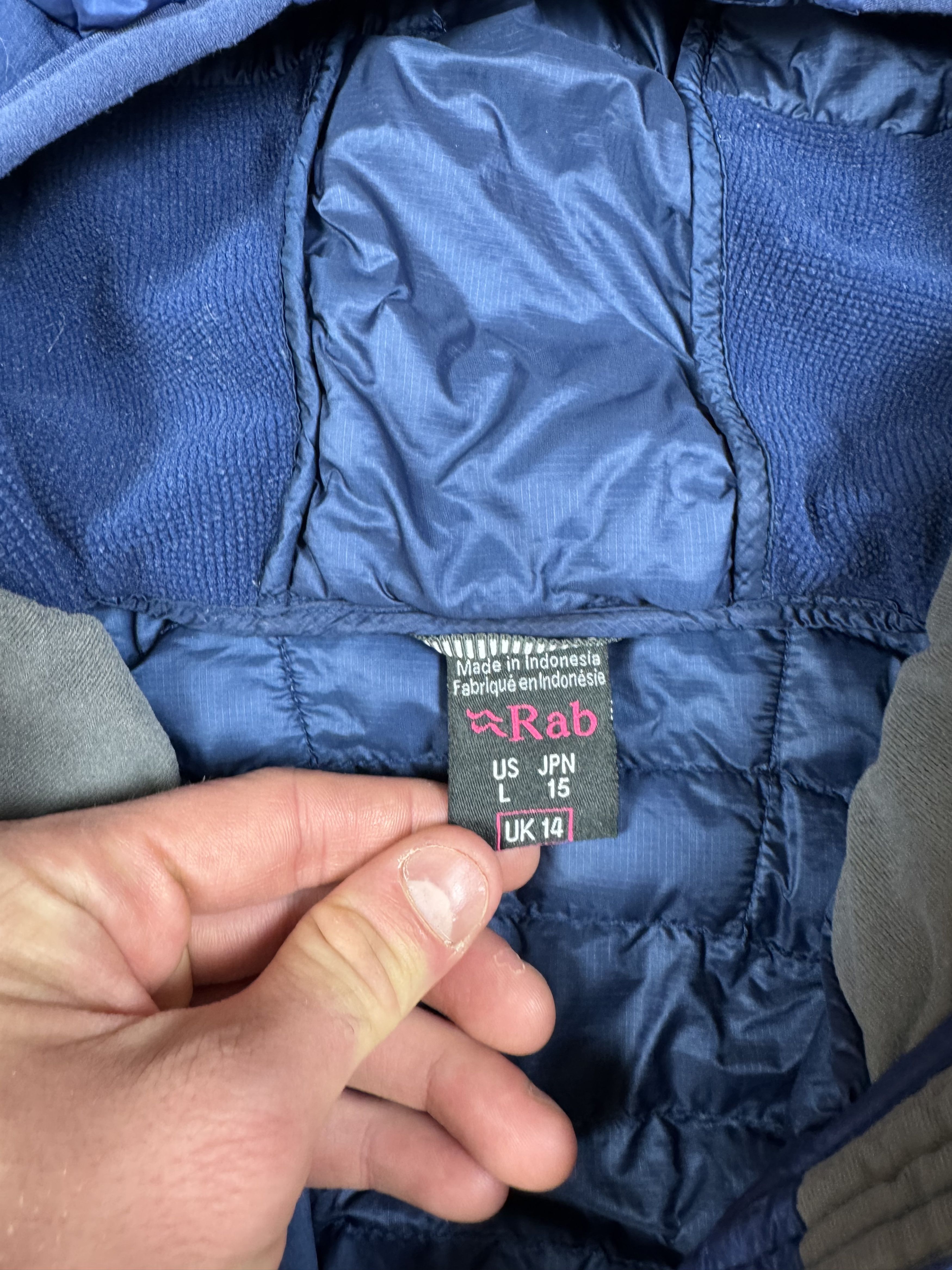 Rab Rab Goose Down Jacket Outdoor Gorpcore Size L Womens Size L / US 10 / IT 46 - 5 Thumbnail