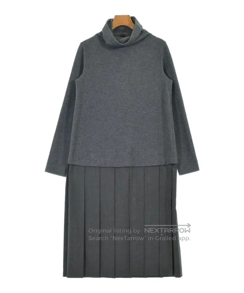 Comme des Garcons Comme Des Garcons Gray Patchwork Dress Size S / US 4 / IT 40 - 1 Thumbnail