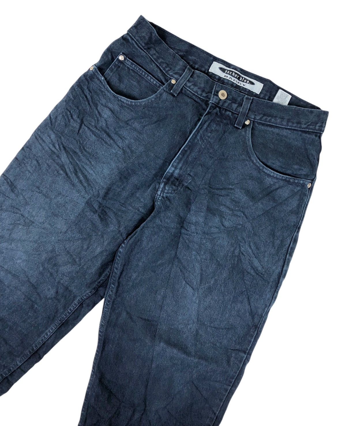 Southpole Anchor Blue Baggy Hip Hop Denim Jeans Size US 32 / EU 48 - 5 Thumbnail