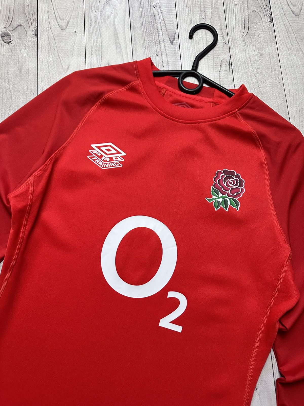 Umbro × Vintage Vintage Umbro England rugby jersey size M long sleeve Size US M / EU 48-50 / 2 - 2 Thumbnail