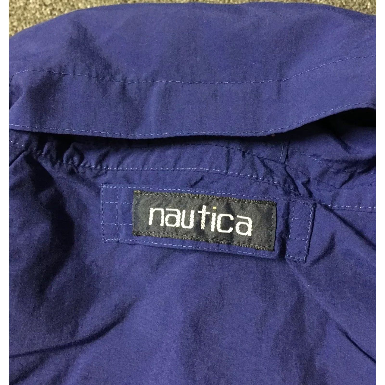 Nautica Vtg 90s Nautica Tahiti Spellout Jacket L Sailing Competition Hip Hop Beach USA Size US L / EU 52-54 / 3 - 5 Thumbnail