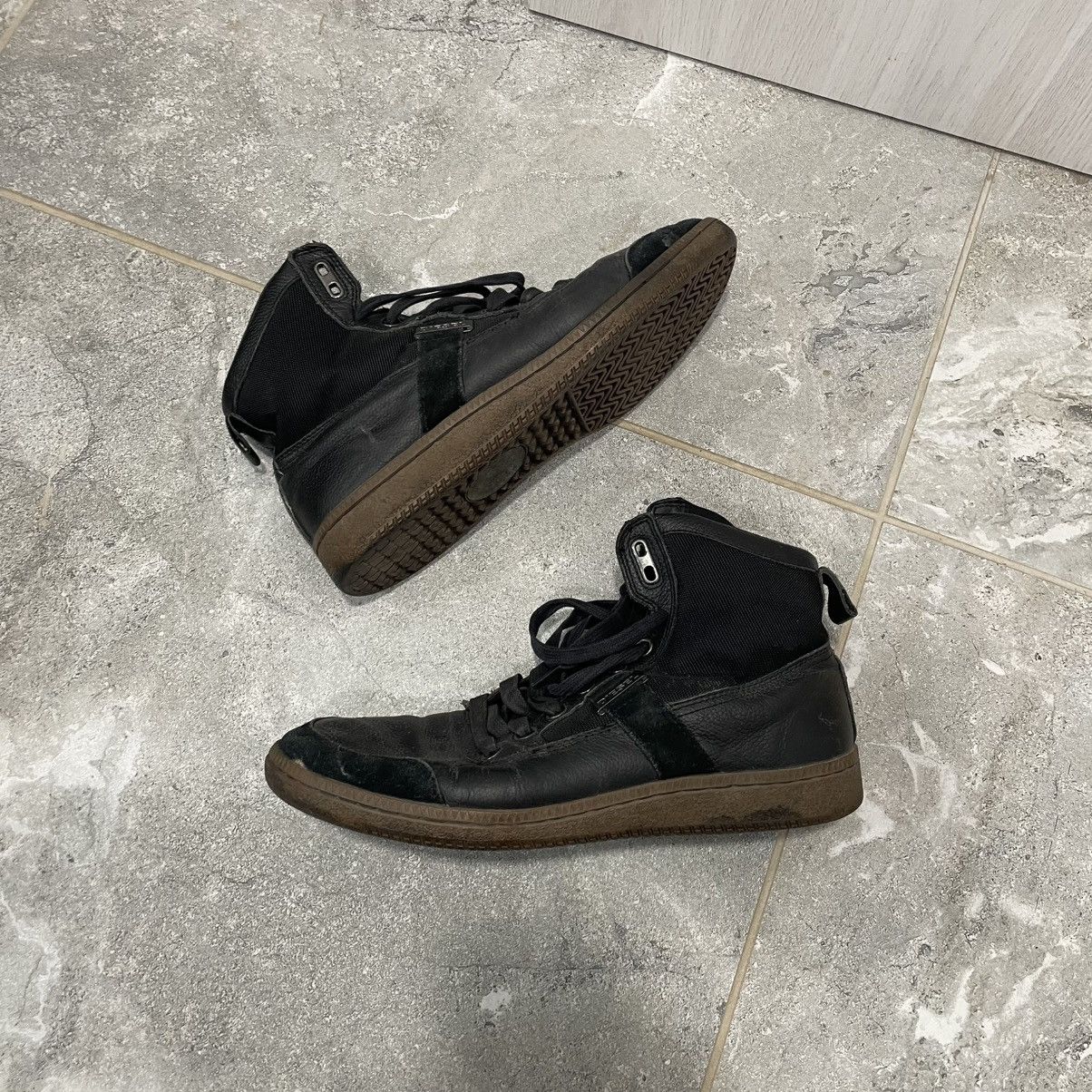 Diesel DIESEL AVANT GARDE SHOES LEATHER SNEAKERS IFSIXWASNINE BW OG Size US 9 / EU 42 - 1 Thumbnail