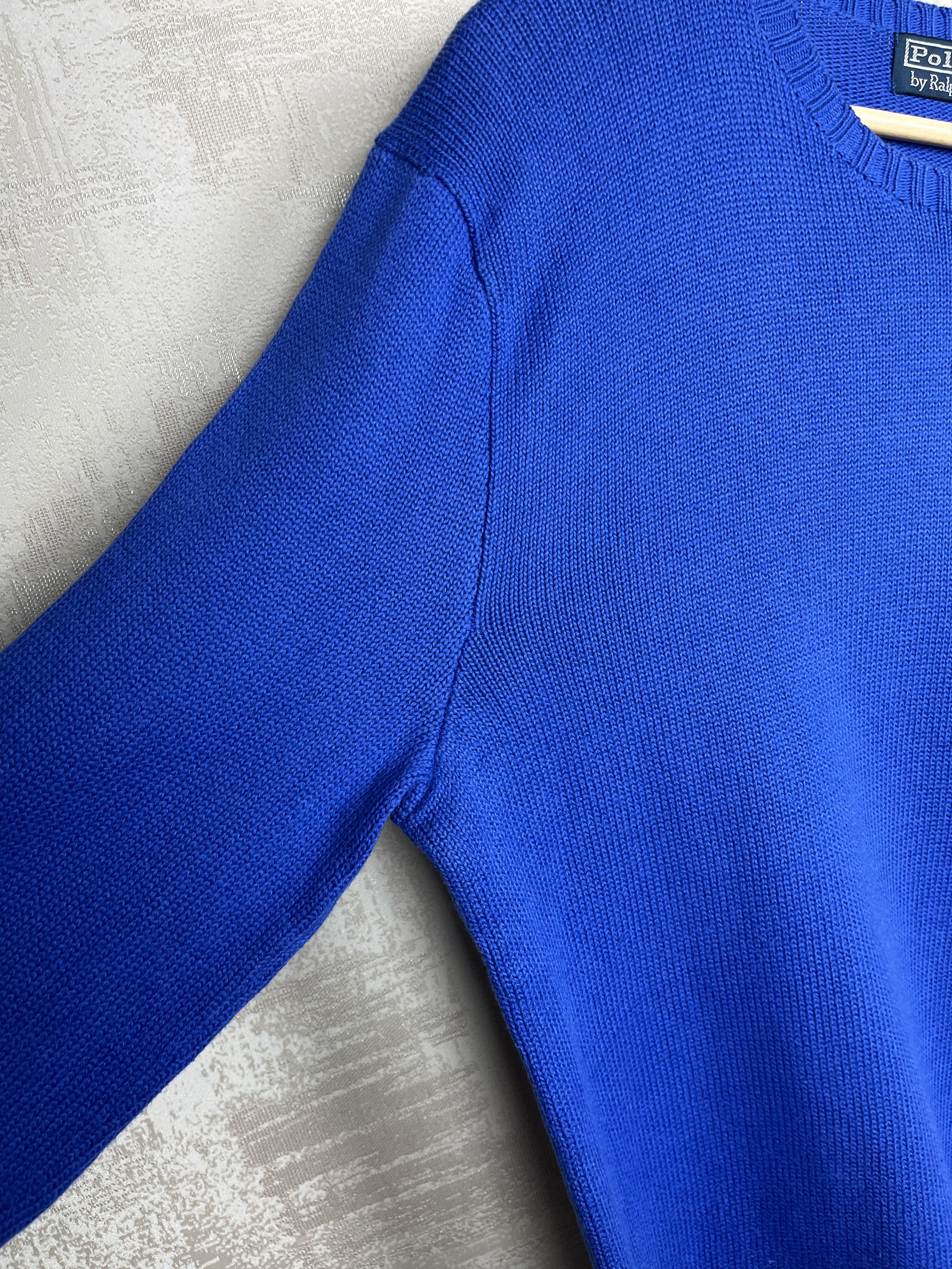 Polo Ralph Lauren × Ralph Lauren × Vintage Vintage Polo by Ralph Lauren Crew Neck Cotton Sweater Size US M / EU 48-50 / 2 - 7 Thumbnail