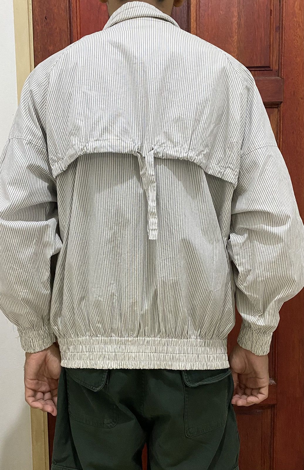 Christian Dior Monsieur Vtg 90s Christian Dior Sport hickory Jacket Bomber Style Size US L / EU 52-54 / 3 - 17 Thumbnail
