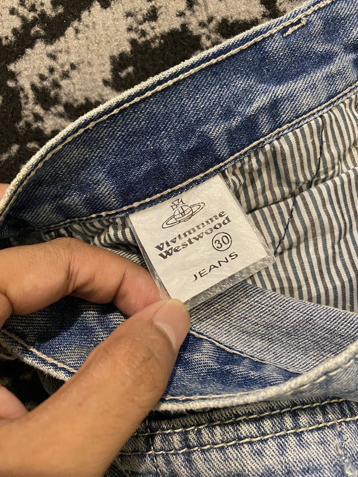 Japanese Brand Kapital Distressed Ripped Faded Denim Japanese Brand Size US 29 - 13 Thumbnail