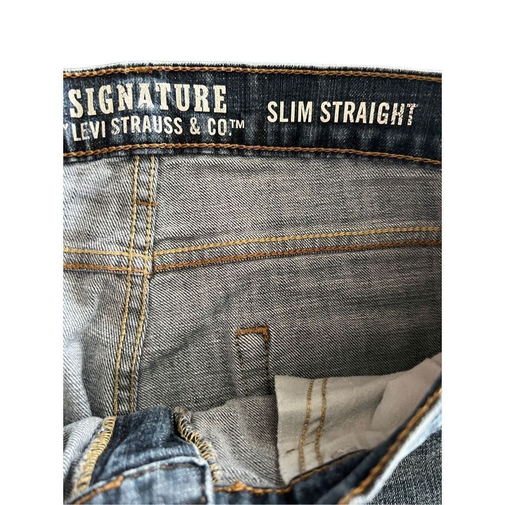 Levi's Levi Strauss & Co slim straight jeans size 32x32 Size US 32 / EU 48 - 4 Thumbnail