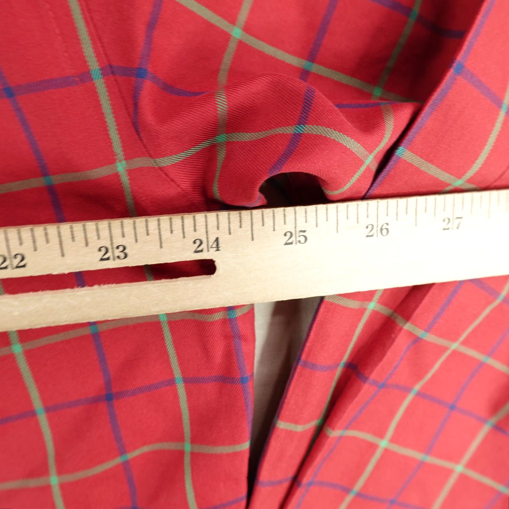 Orvis VINTAGE Orvis Shirt Mens Large Red Green Plaid Button-Up Long Sleeve Cotton Outdoor Classic Size US L / EU 52-54 / 3 - 6 Thumbnail