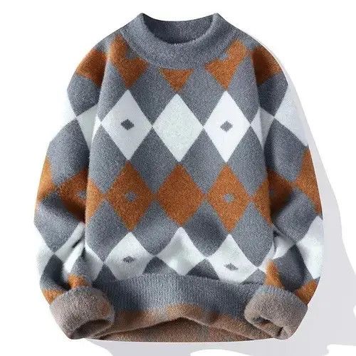 Aran Isles Knitwear × High Sport × Japanese Brand Legible Autumn Winter Casual Sweaters Size US L / EU 52-54 / 3 - 3 Thumbnail
