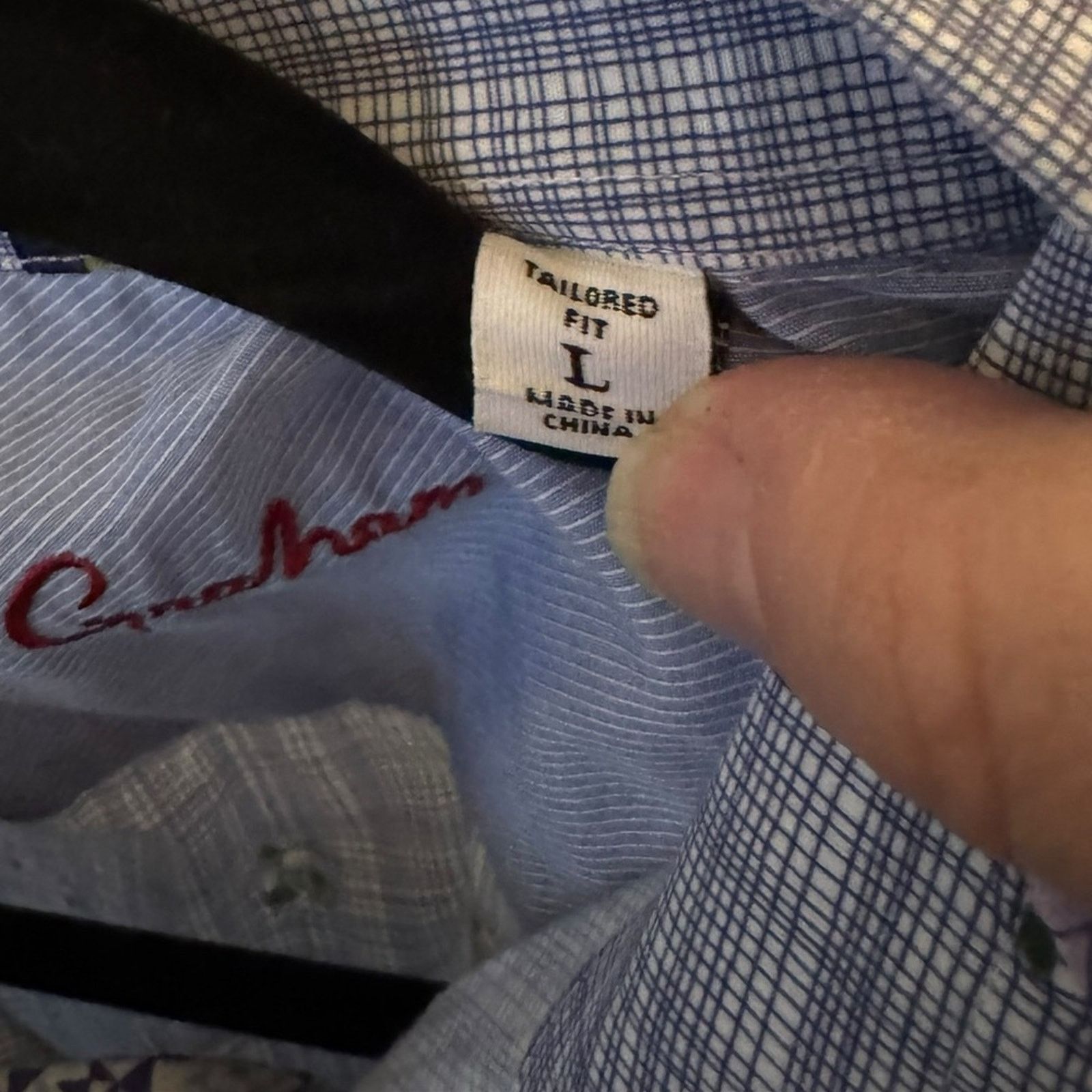 Robert Graham Robert Graham Flower Valley Multicolor Plaid Shirt Size L Size US L / EU 52-54 / 3 - 6 Thumbnail
